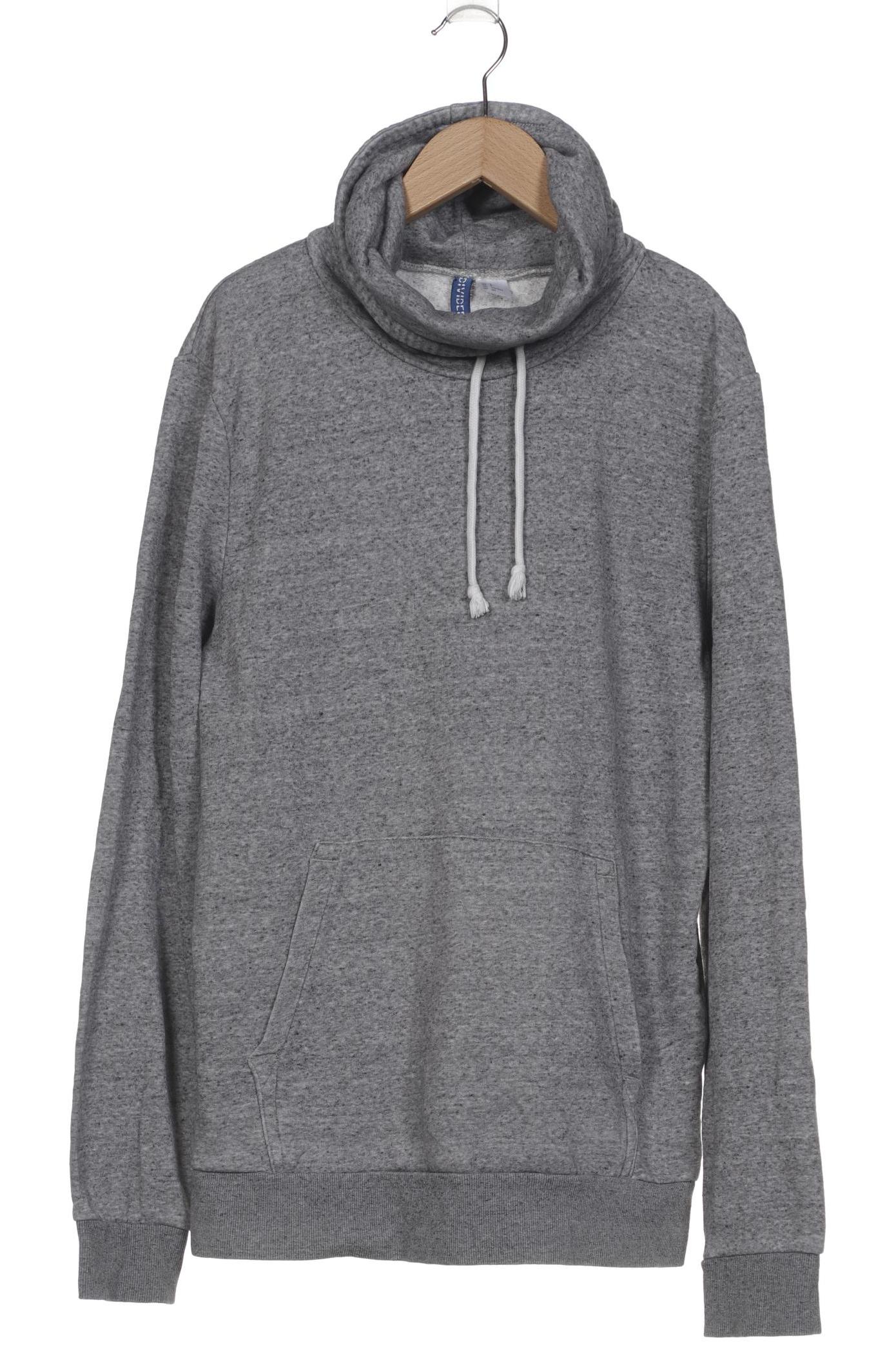 

H&M Herren Sweatshirt, grau, Gr. 46