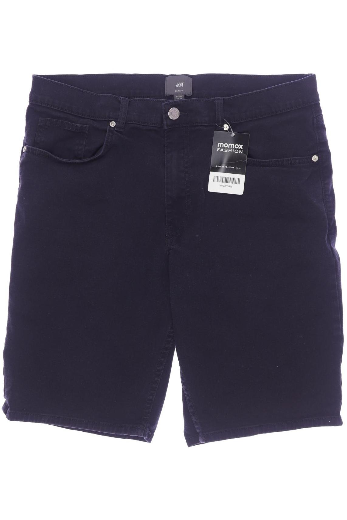 

H&M Herren Shorts, marineblau, Gr. 33
