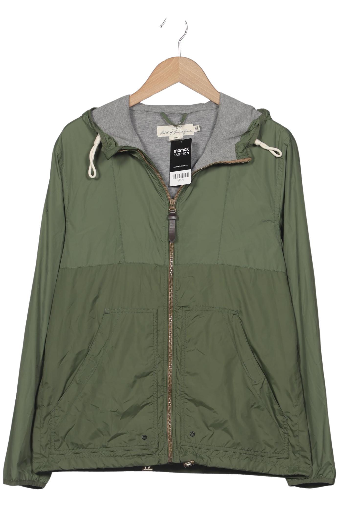 

H&M Herren Jacke, grün, Gr. 46