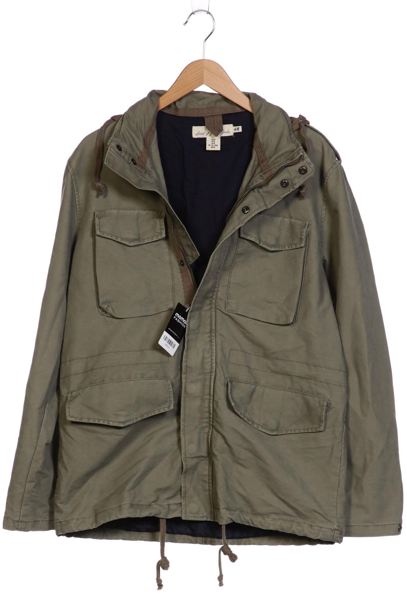 

H&M Herren Jacke, grün, Gr. 48