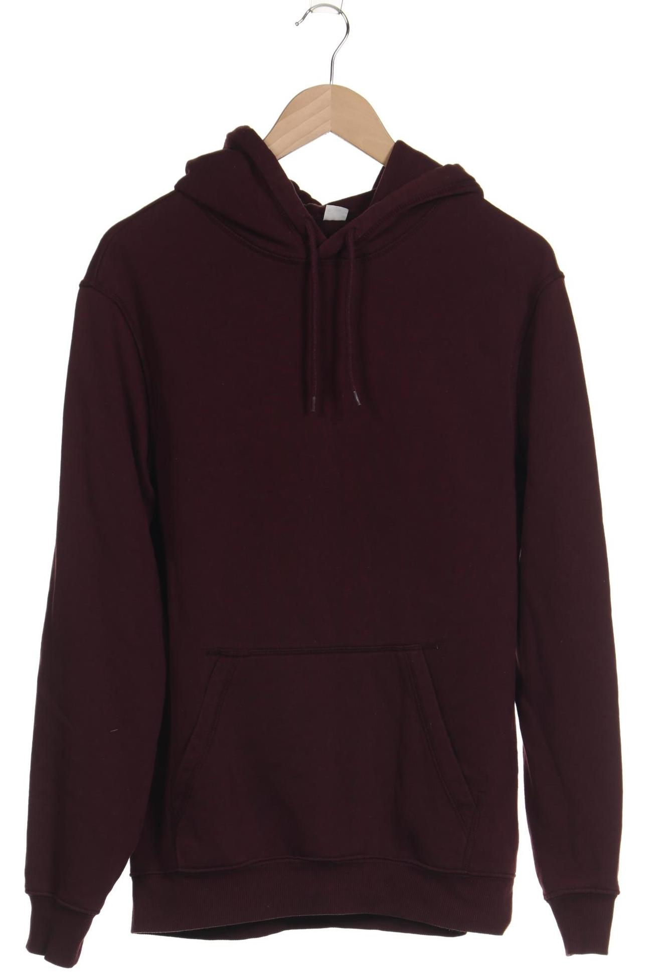 

H&M Herren Kapuzenpullover, bordeaux, Gr. 46
