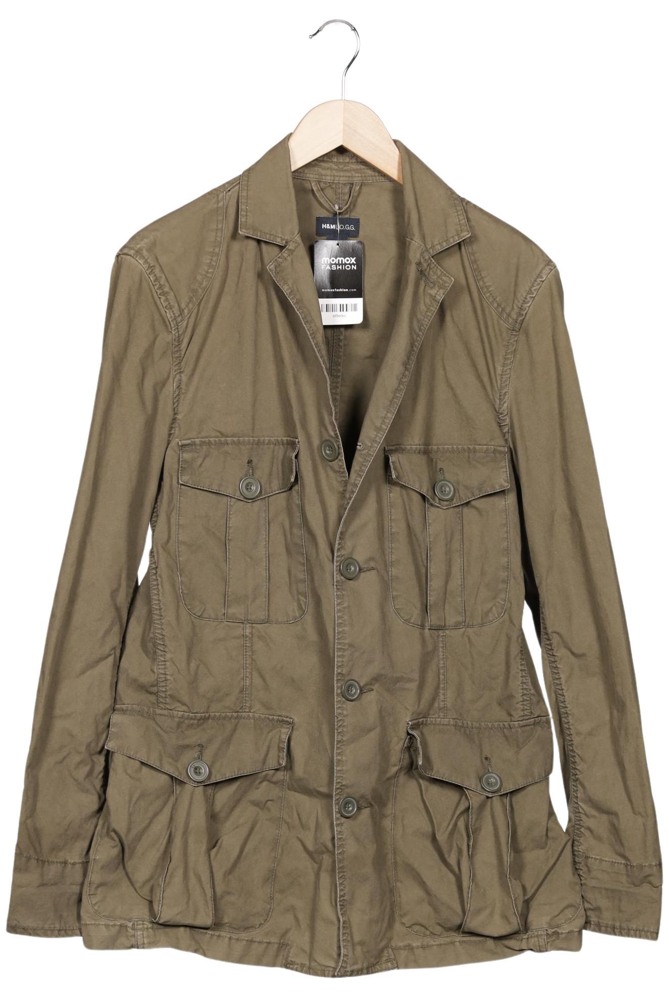 

H&M Herren Jacke, grün, Gr. 48