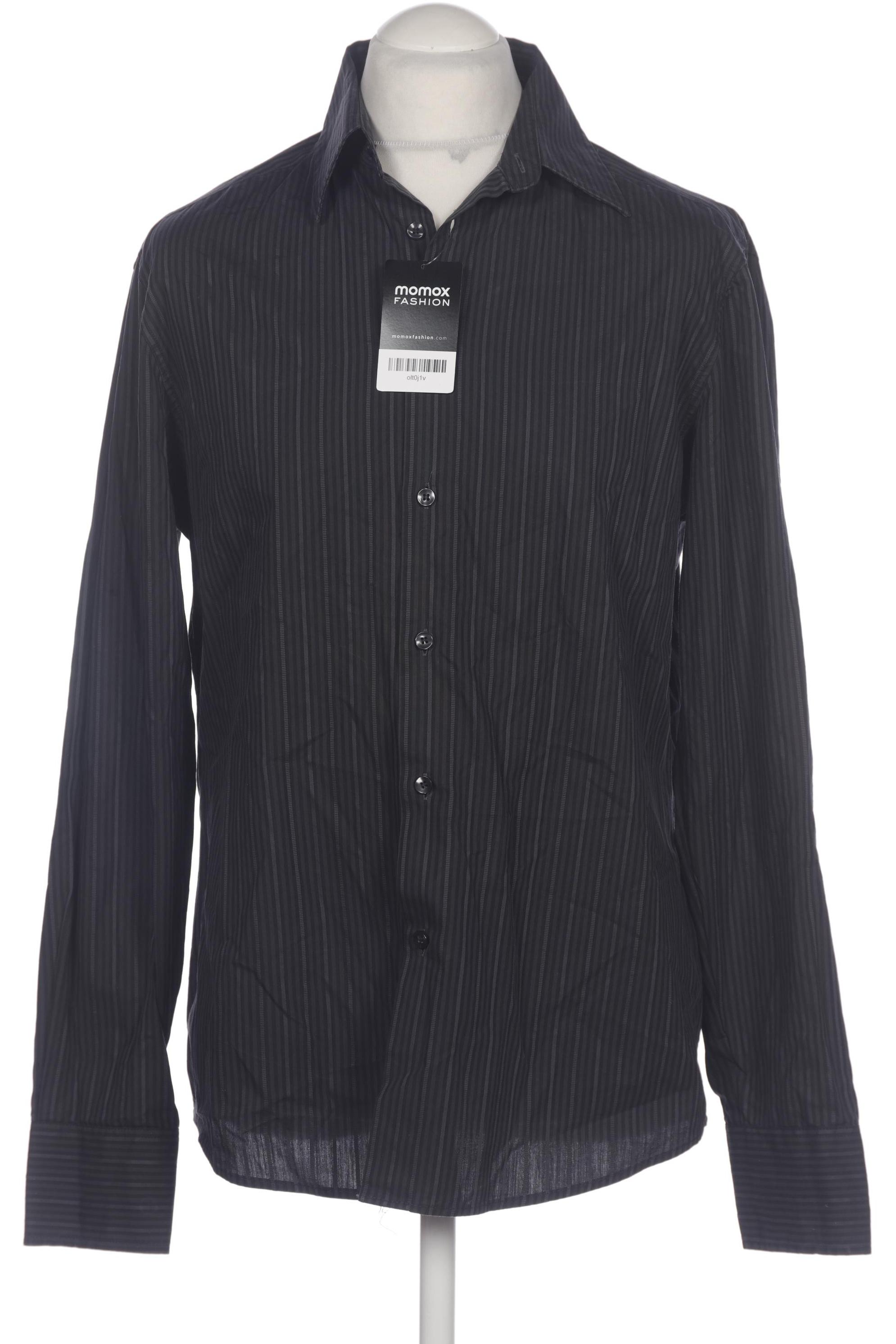 

H&M Herren Hemd, grau, Gr. 52