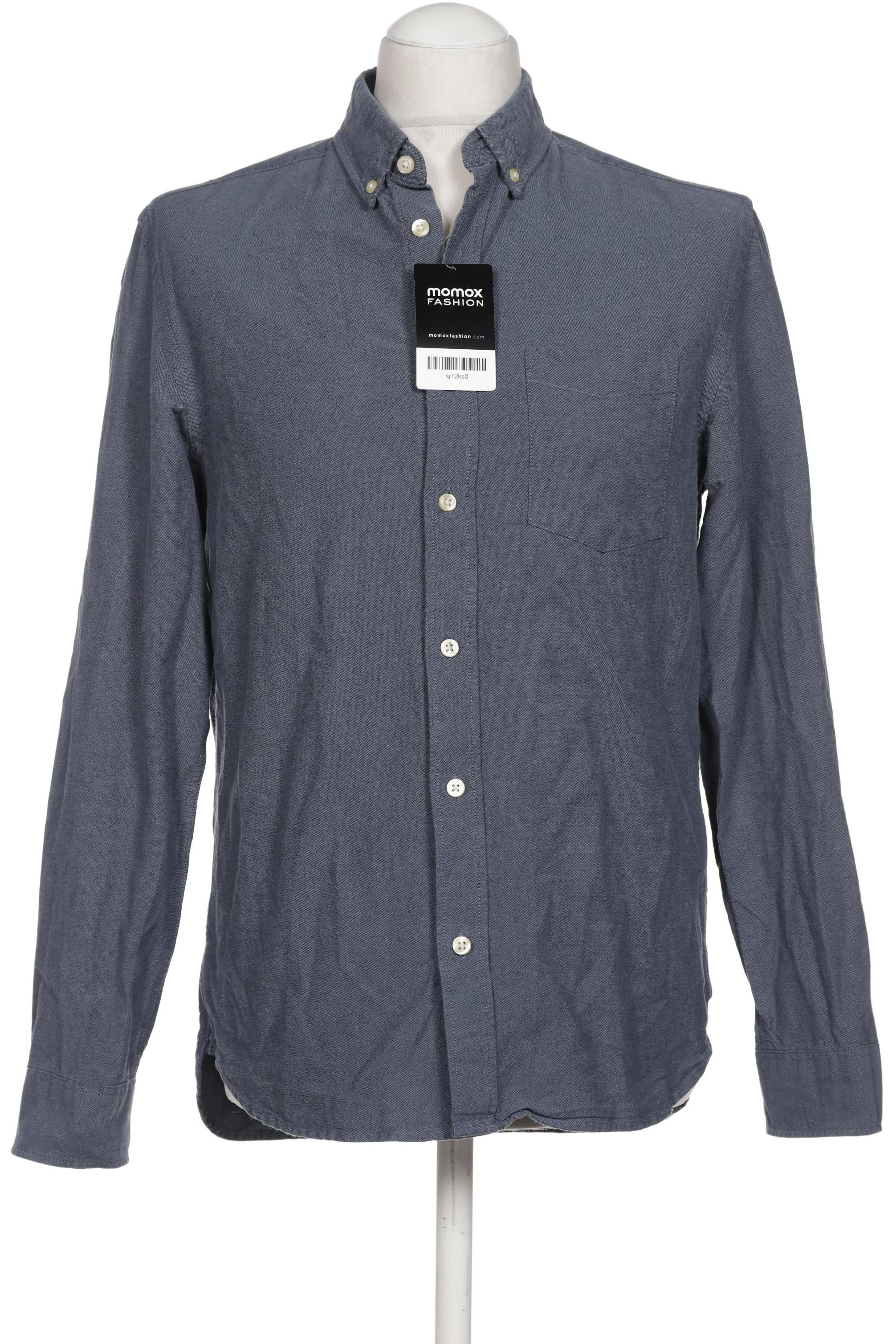 

H&M Herren Hemd, blau, Gr. 46