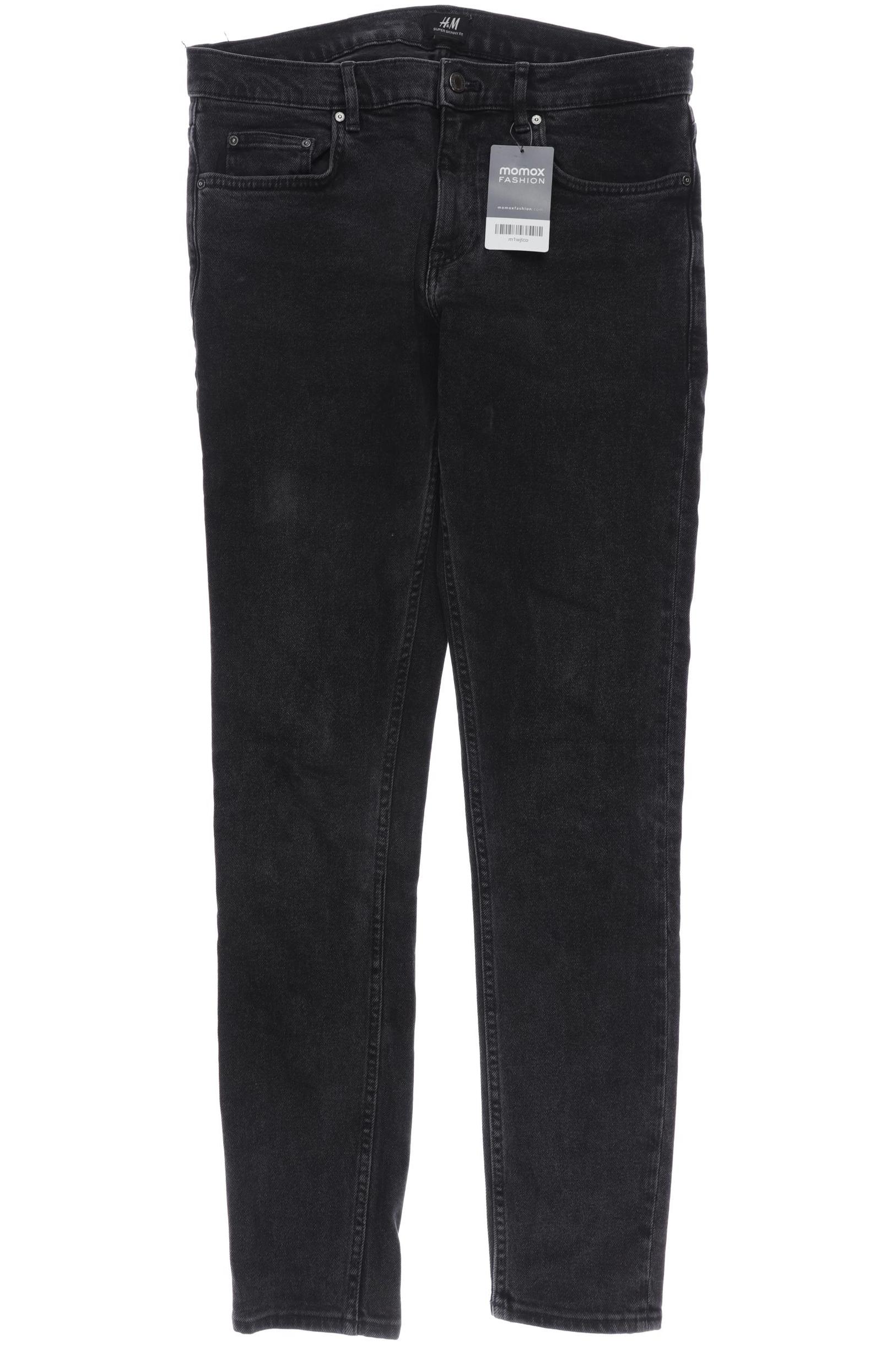 

H&M Herren Jeans, schwarz, Gr. 32