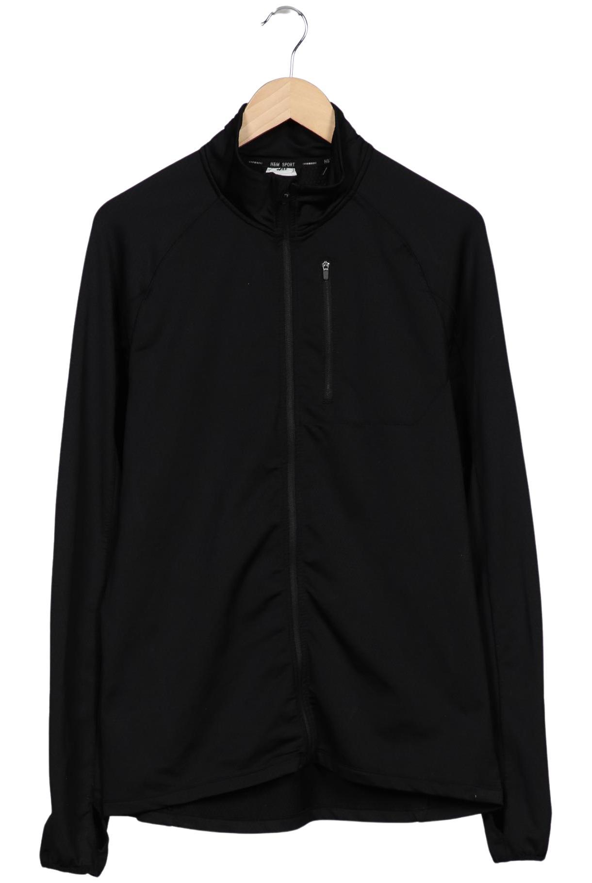 

H&M Herren Sweatshirt, schwarz, Gr. 48