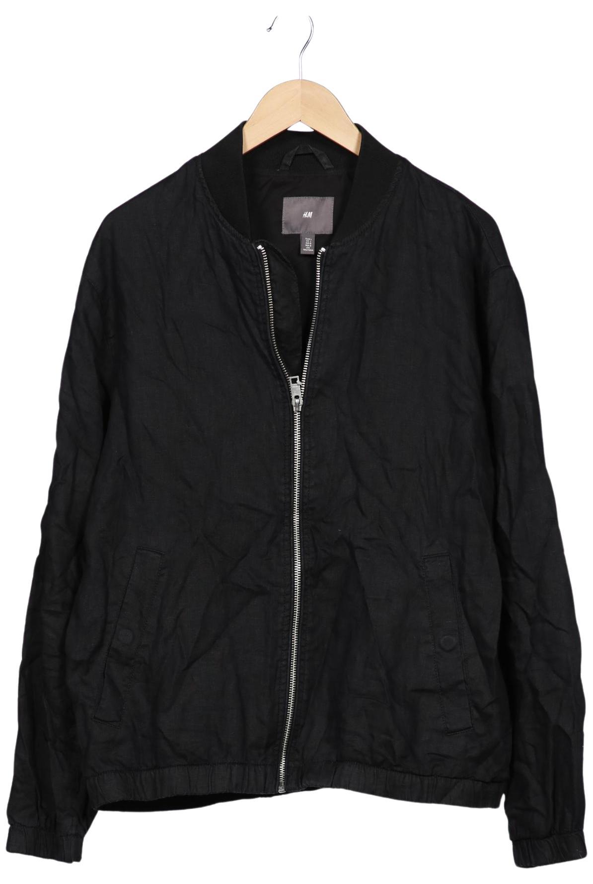 

H&M Herren Jacke, schwarz, Gr. 52