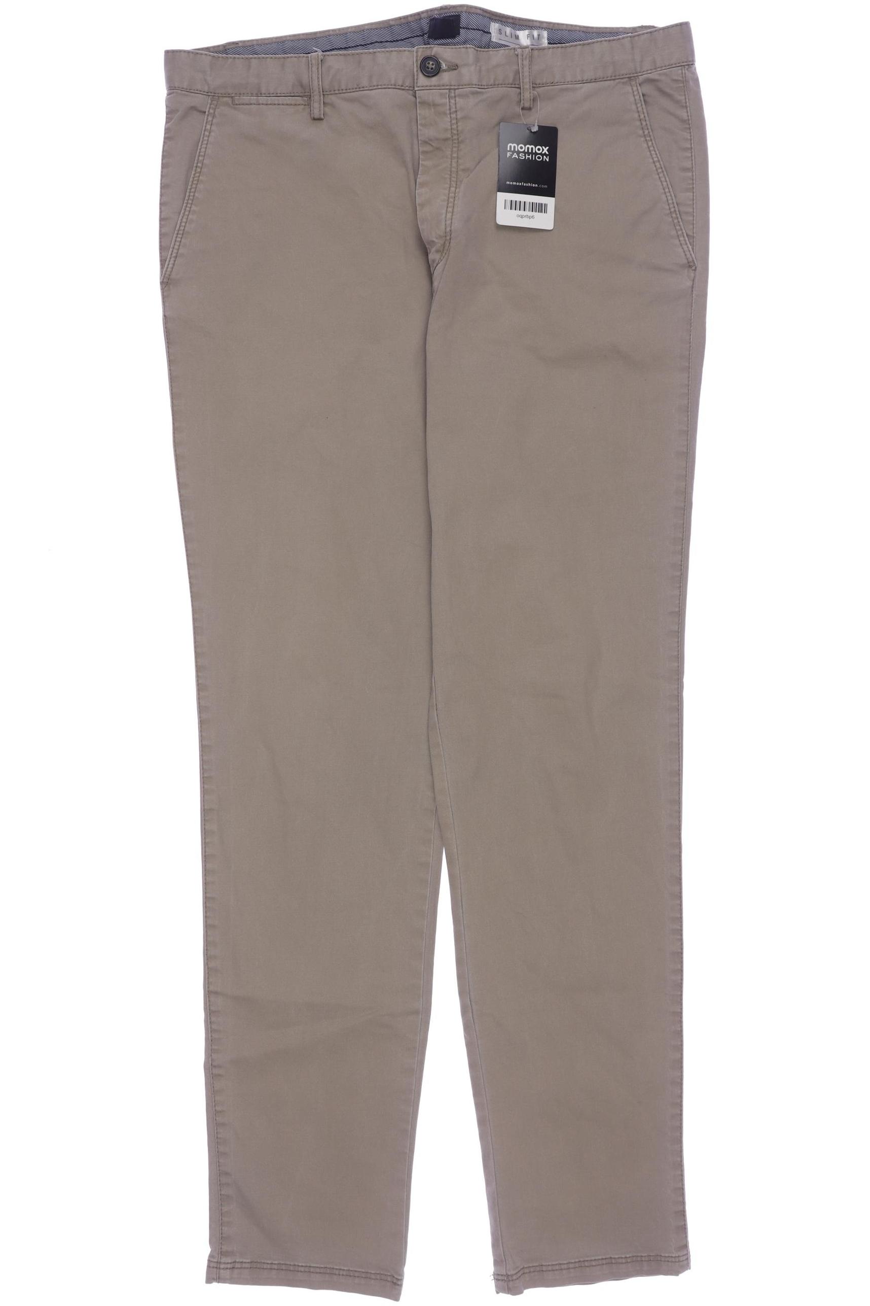 

H&M Herren Stoffhose, beige, Gr. 52