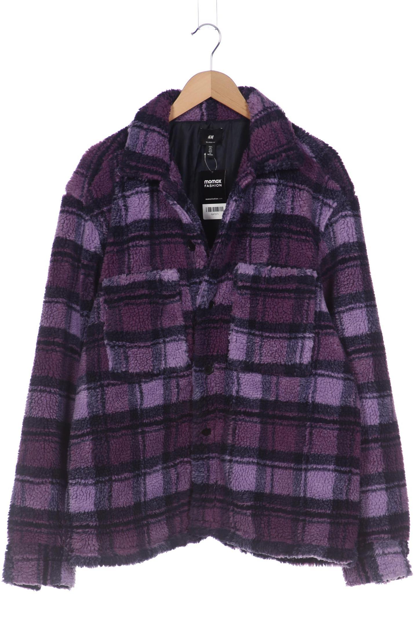 

H&M Herren Jacke, flieder, Gr. 52