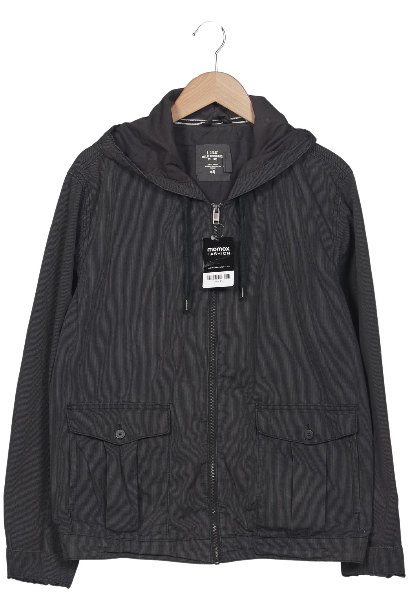 

H&M Herren Jacke, grau, Gr. 52
