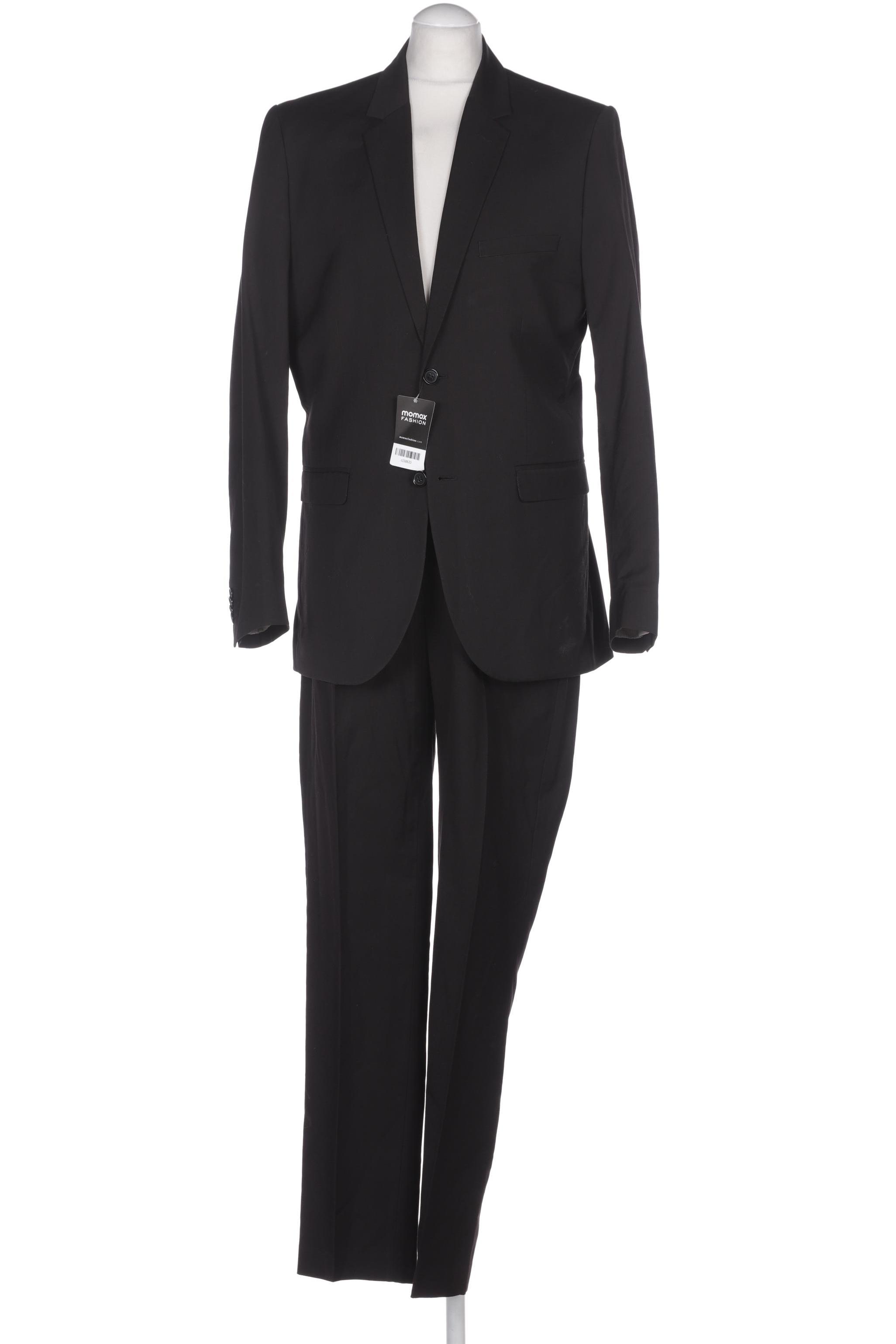 

H&M Herren Anzug, schwarz, Gr. 52