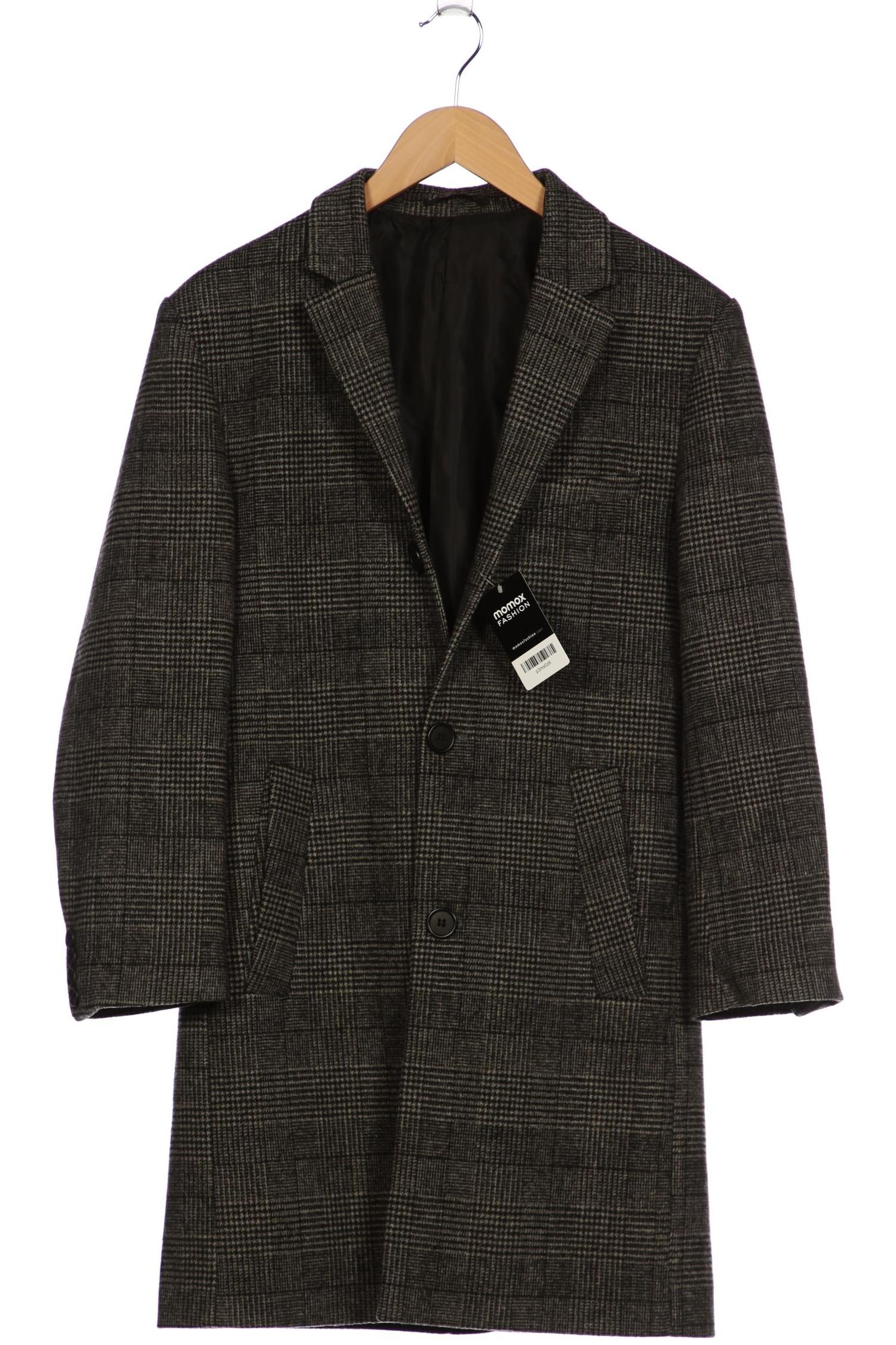 

H&M Herren Mantel, schwarz, Gr. 46