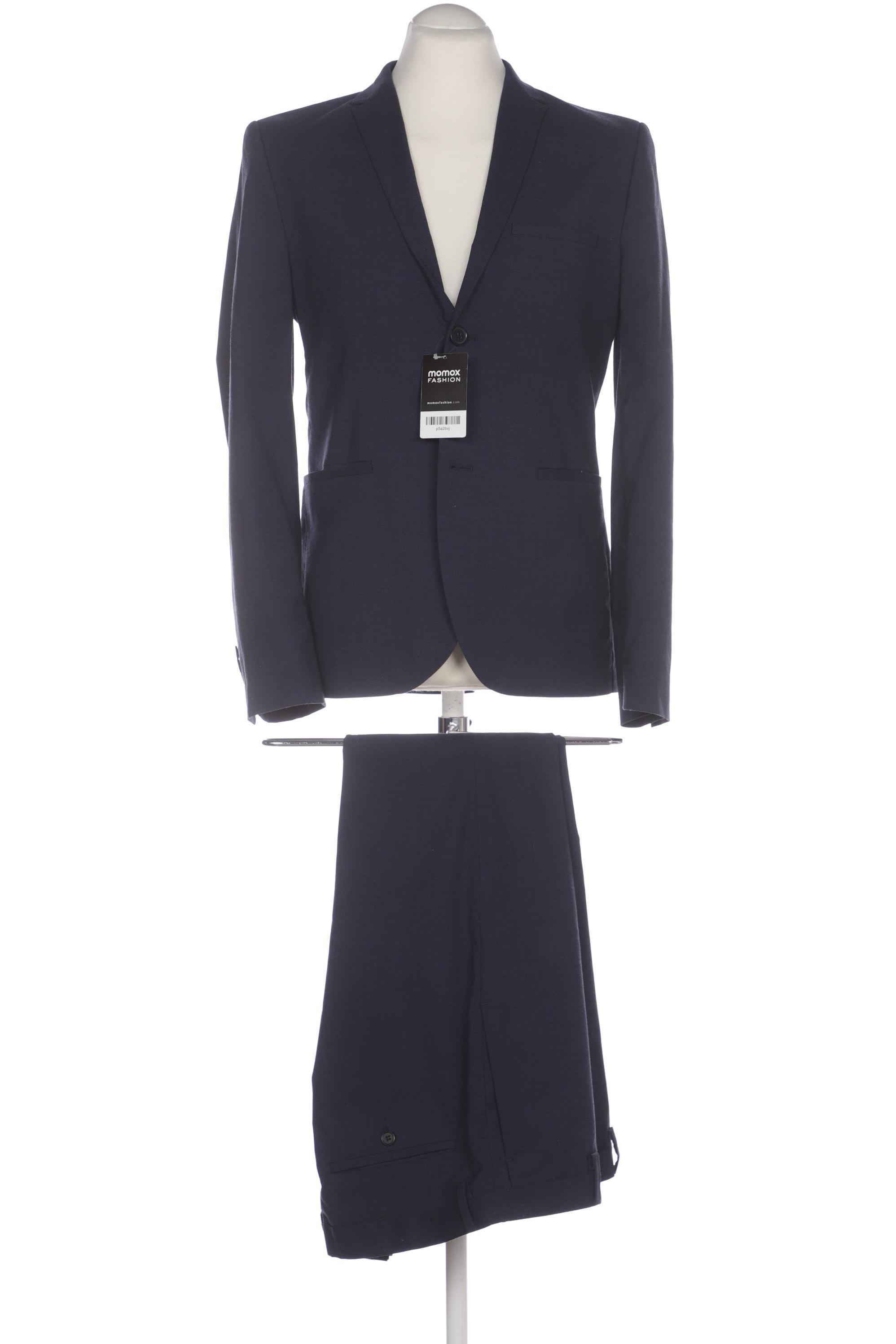 

H&M Herren Anzug, blau, Gr. 50