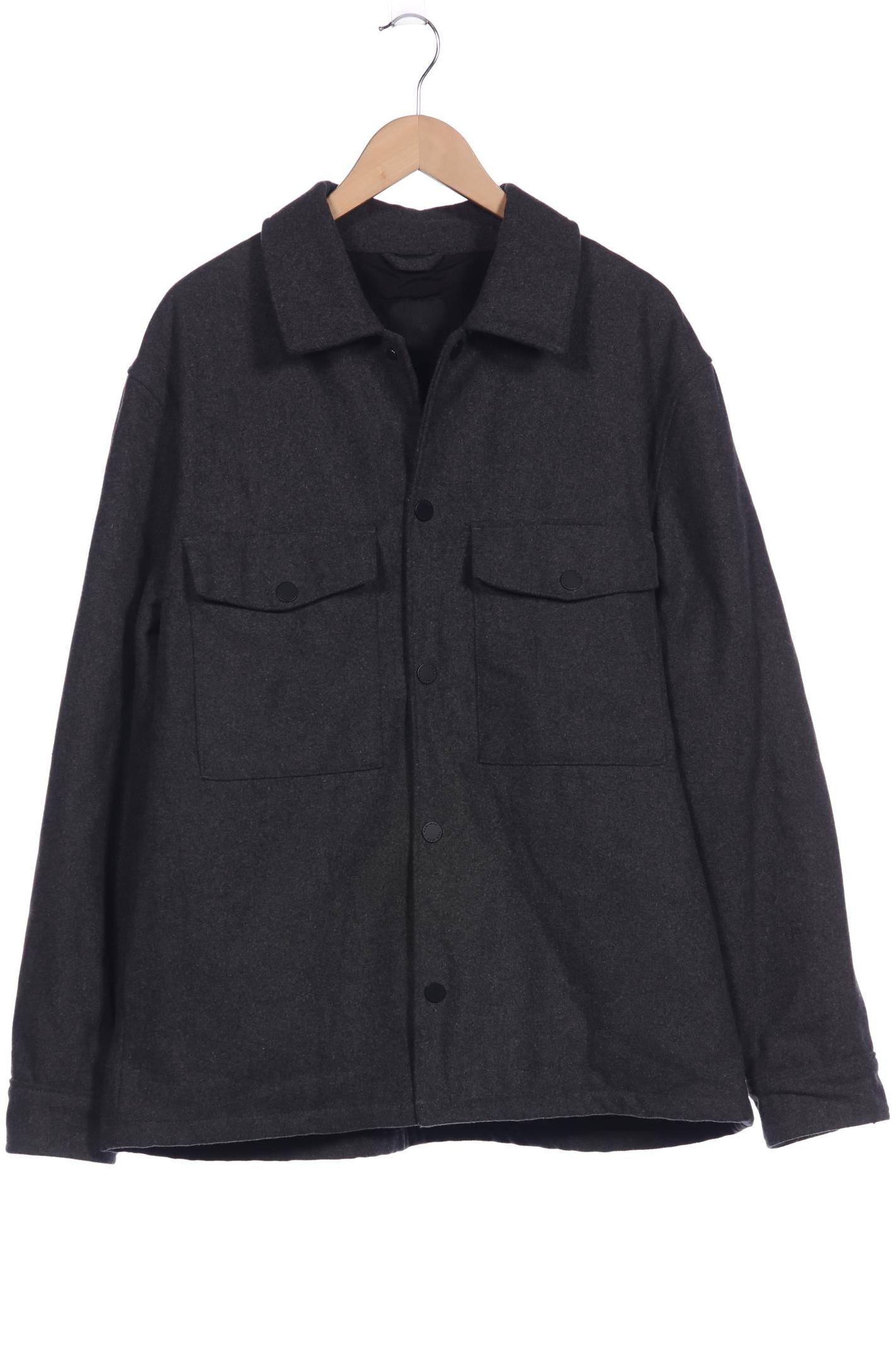 

H&M Herren Jacke, grau, Gr. 54
