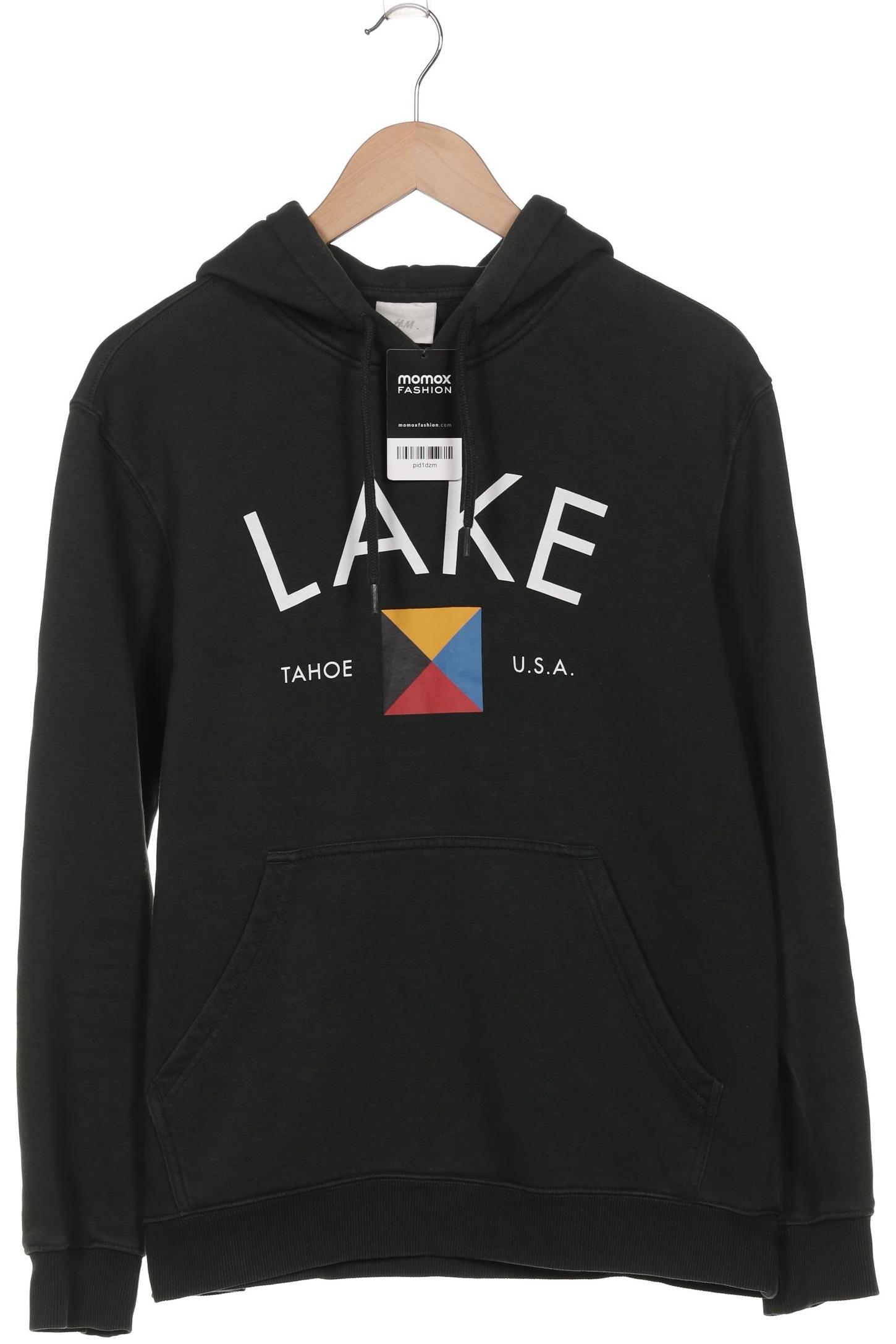 

H&M Herren Kapuzenpullover, grün, Gr. 46