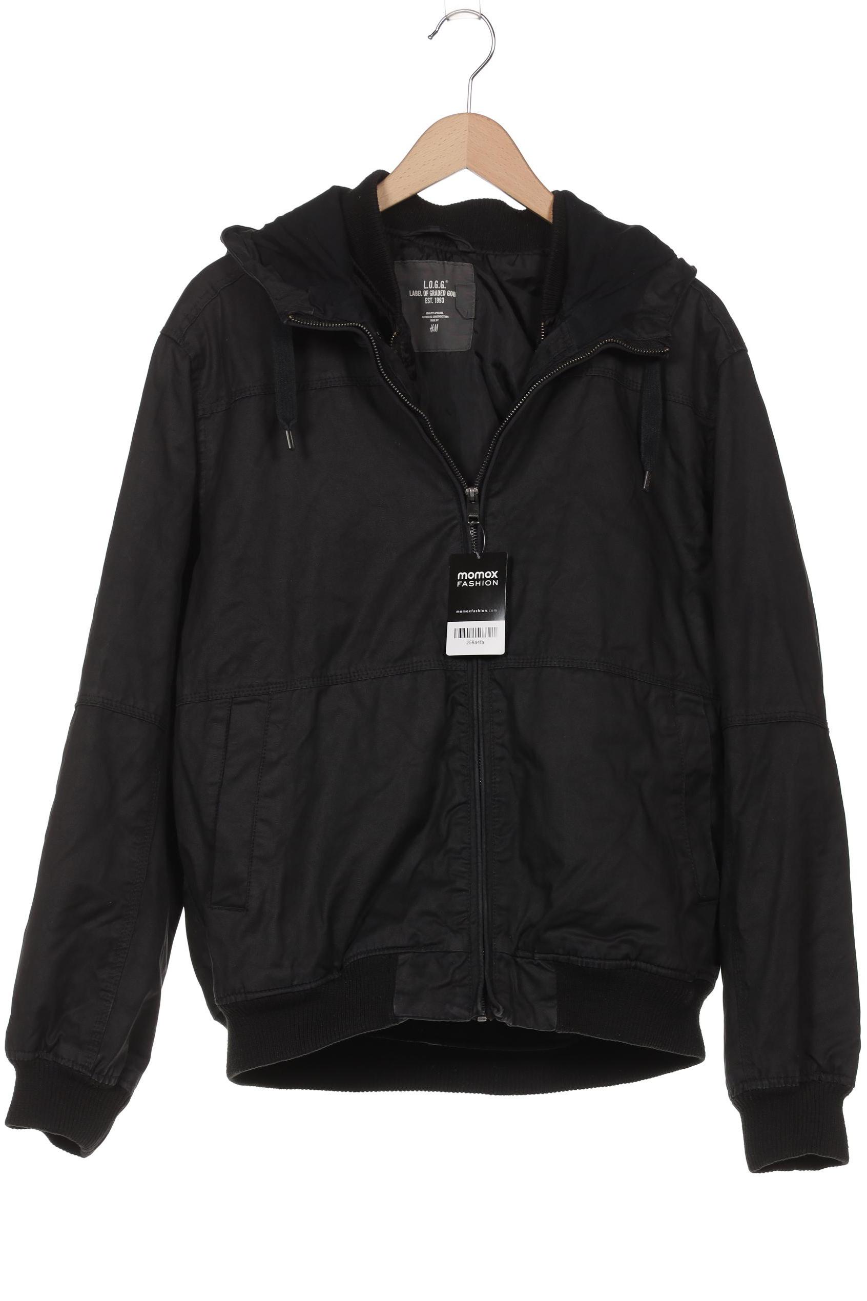 

H&M Herren Jacke, schwarz, Gr. 52