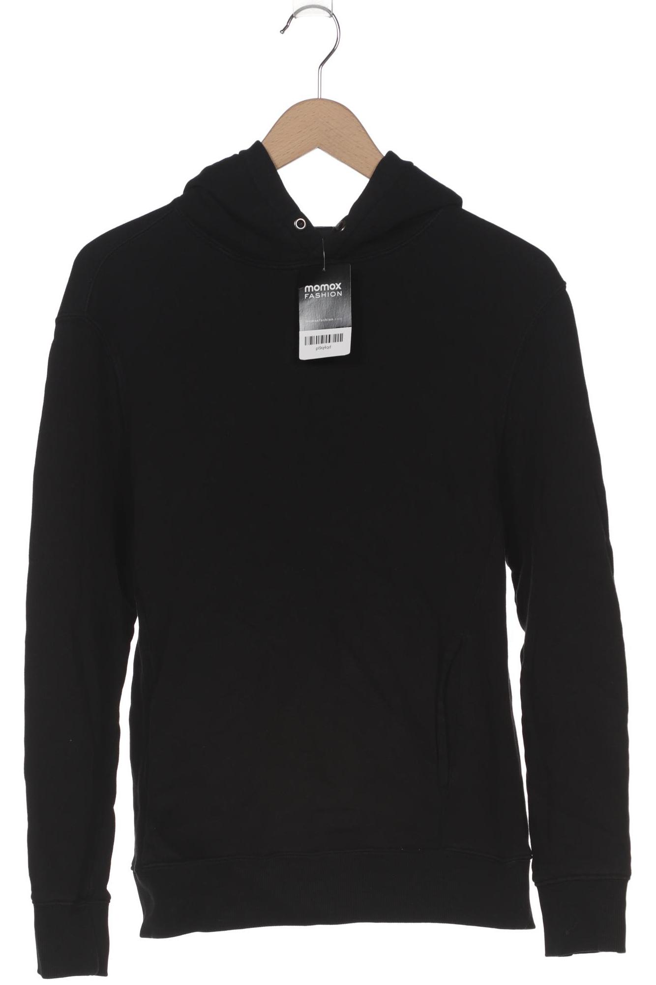 

H&M Herren Kapuzenpullover, schwarz, Gr. 46