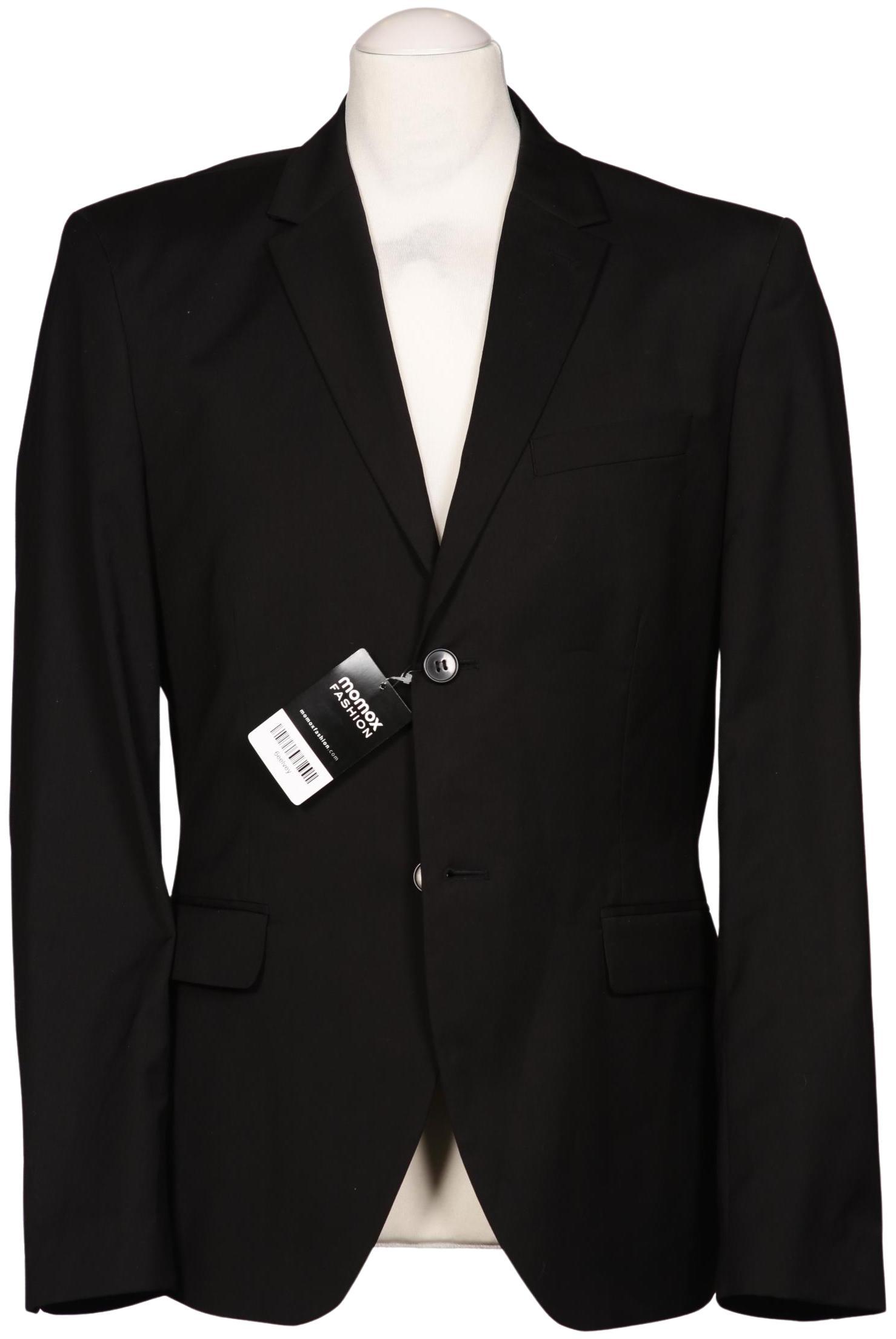 

H&M Herren Sakko, schwarz, Gr. 50