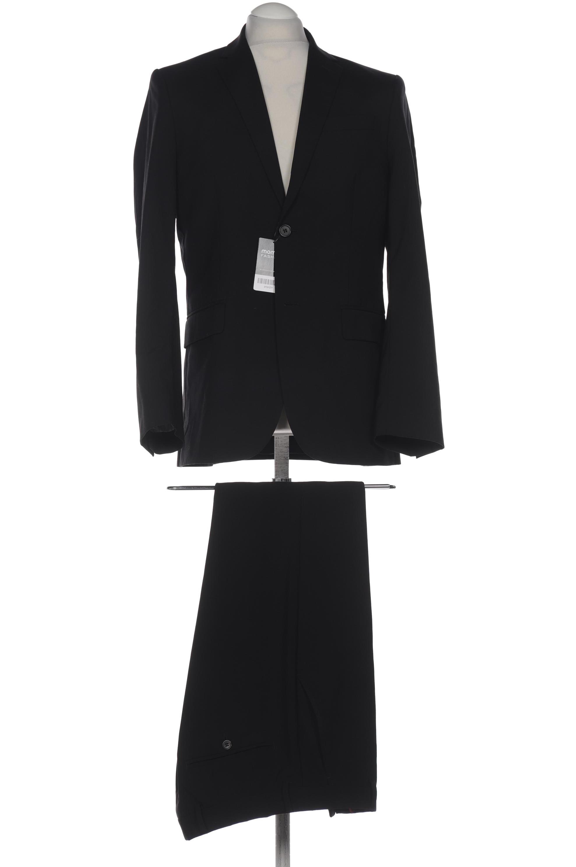 

H&M Herren Anzug, schwarz, Gr. 50