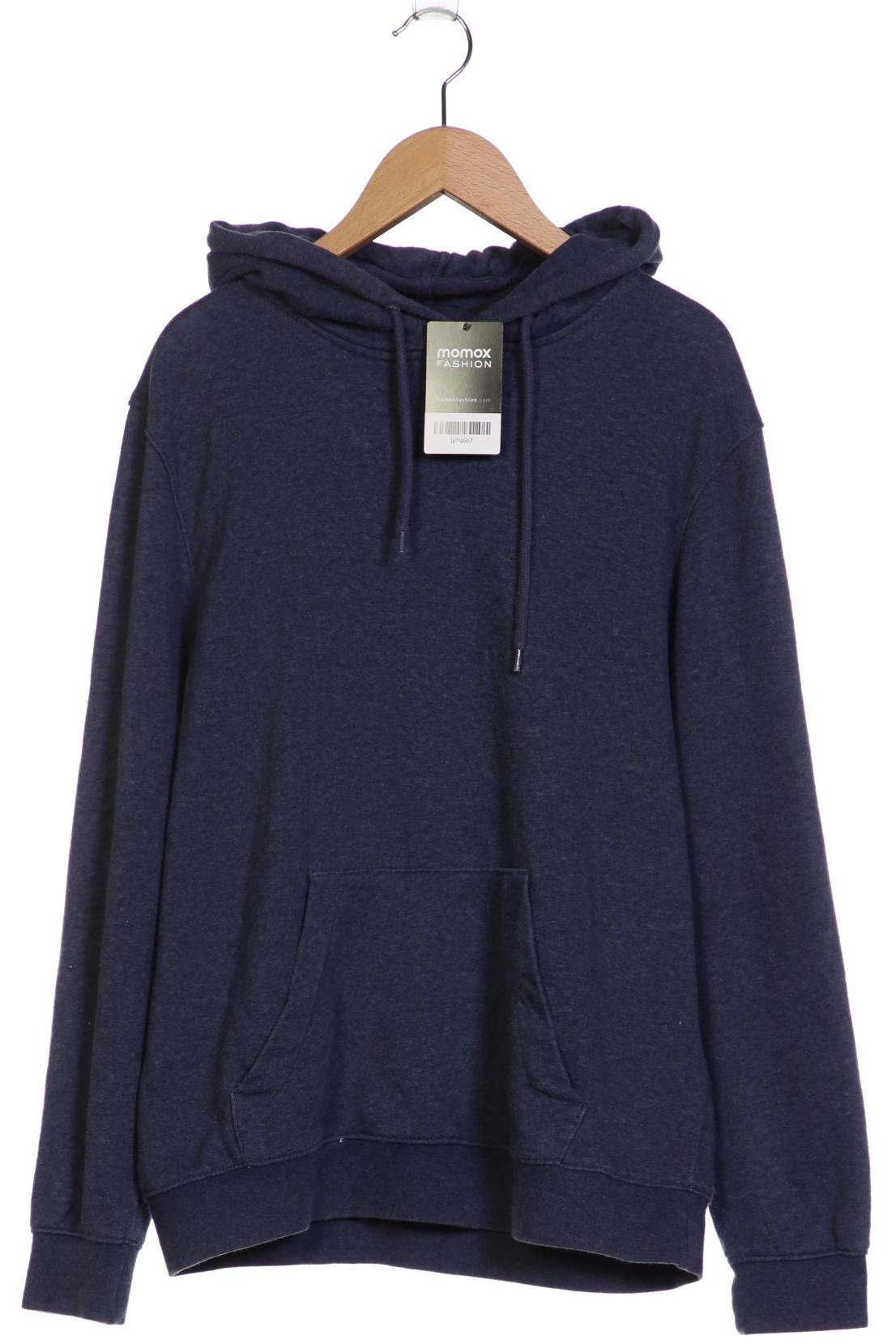

H&M Herren Kapuzenpullover, blau, Gr. 46