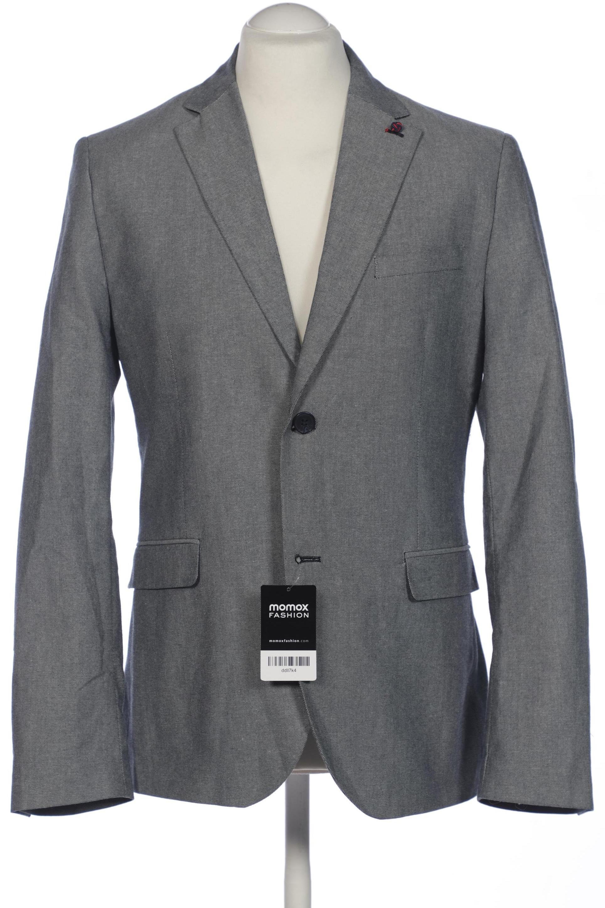 

H&M Herren Sakko, grau, Gr. 52