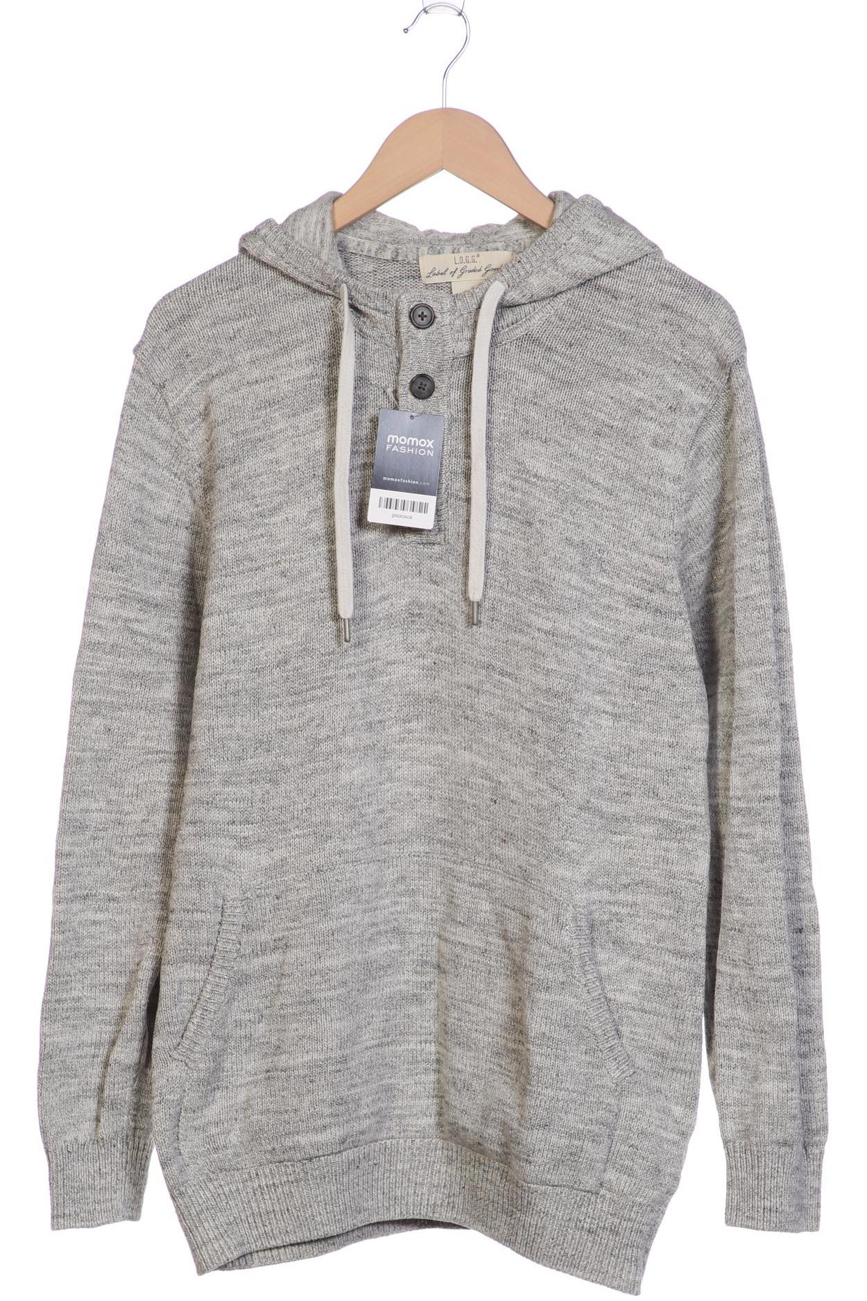 

H&M Herren Kapuzenpullover, grau