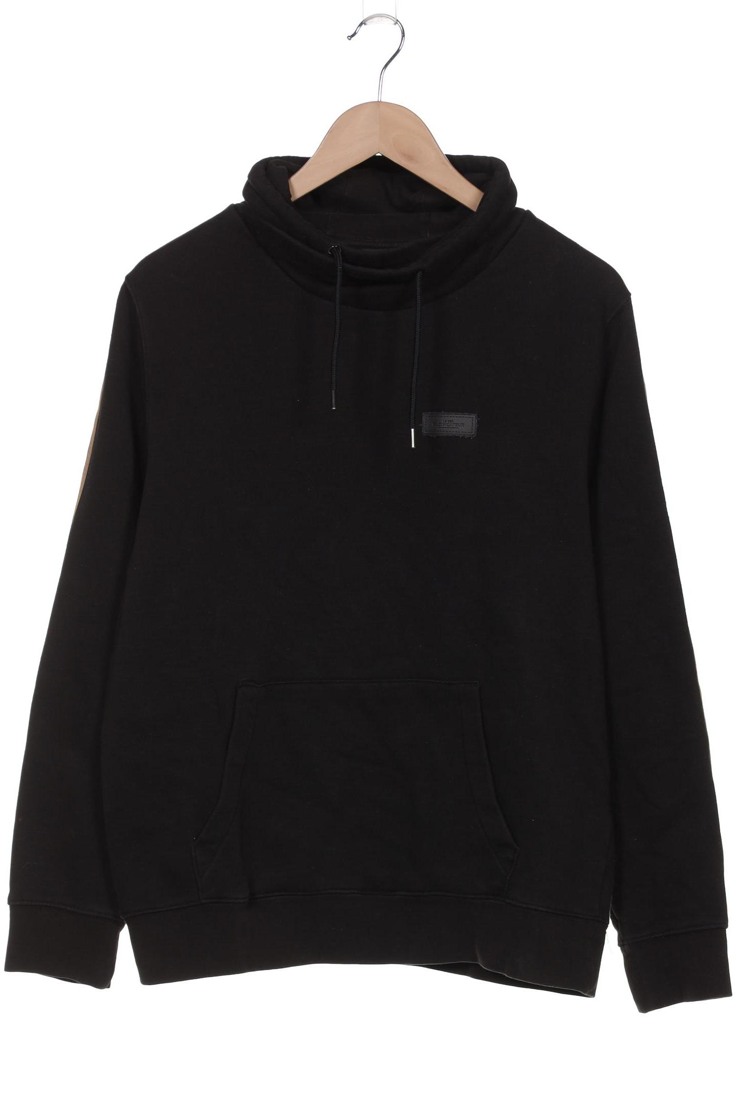 

H&M Herren Sweatshirt, schwarz, Gr. 48