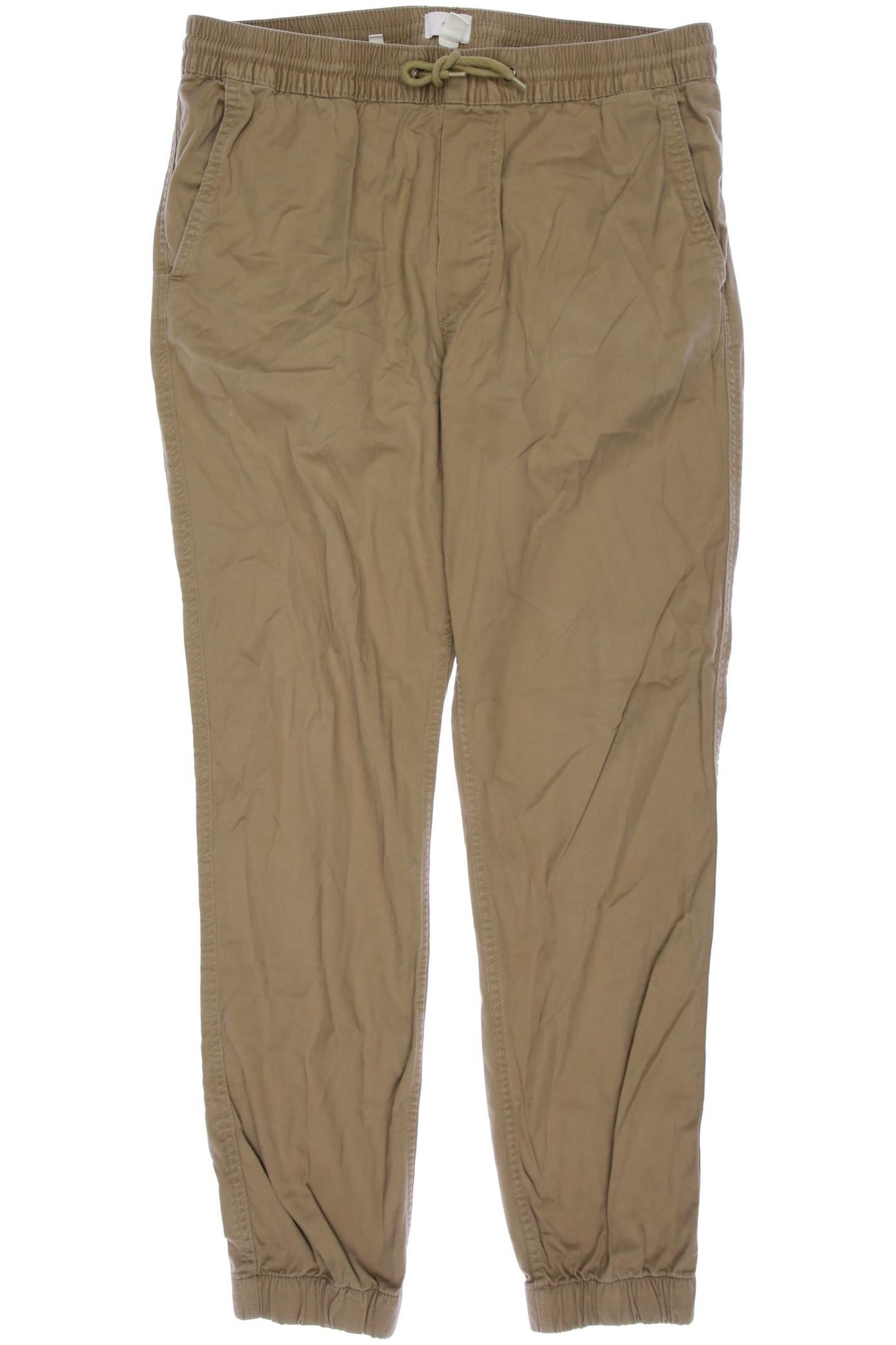 

H&M Herren Stoffhose, beige, Gr. 0