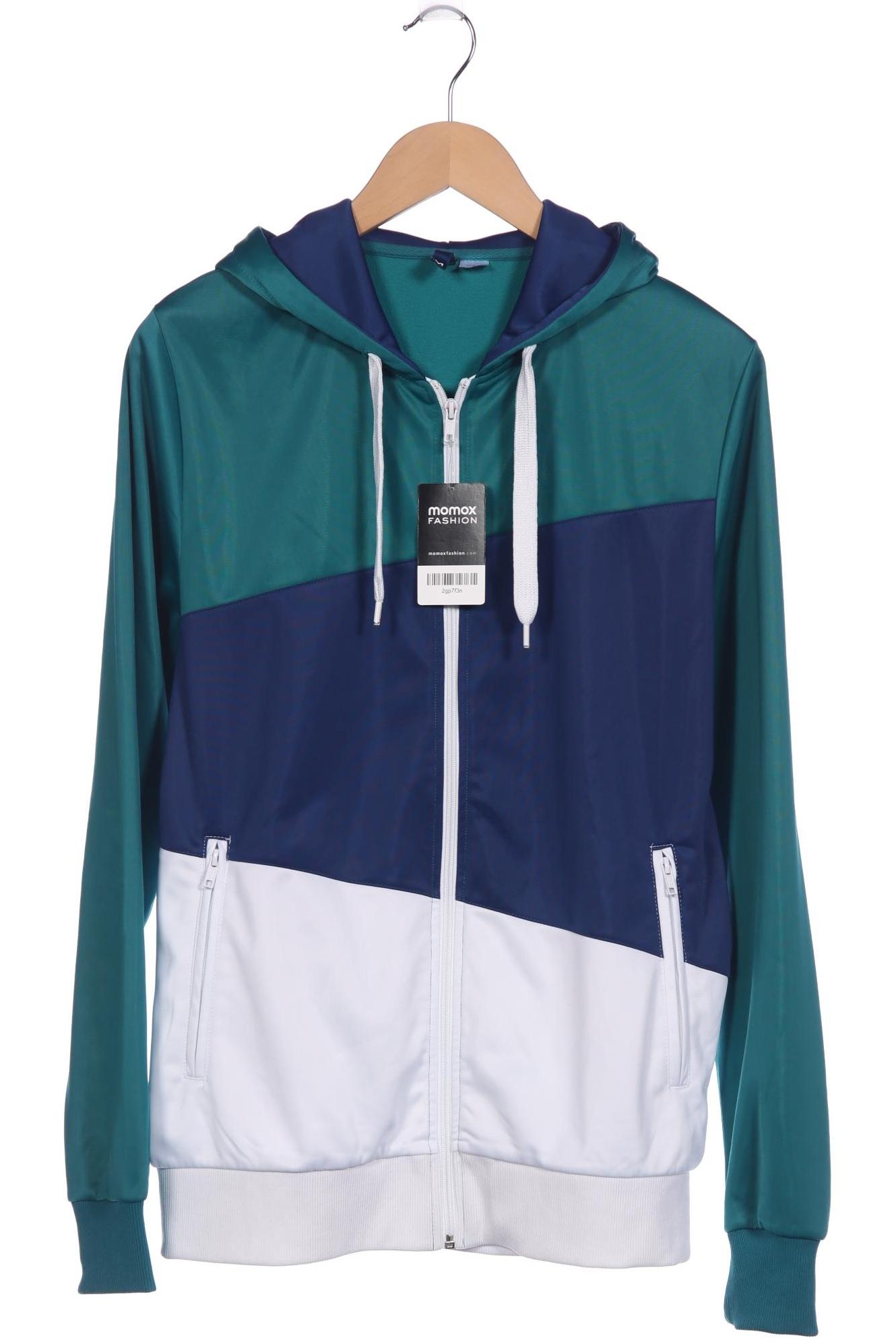 

H&M Herren Kapuzenpullover, türkis, Gr. 48