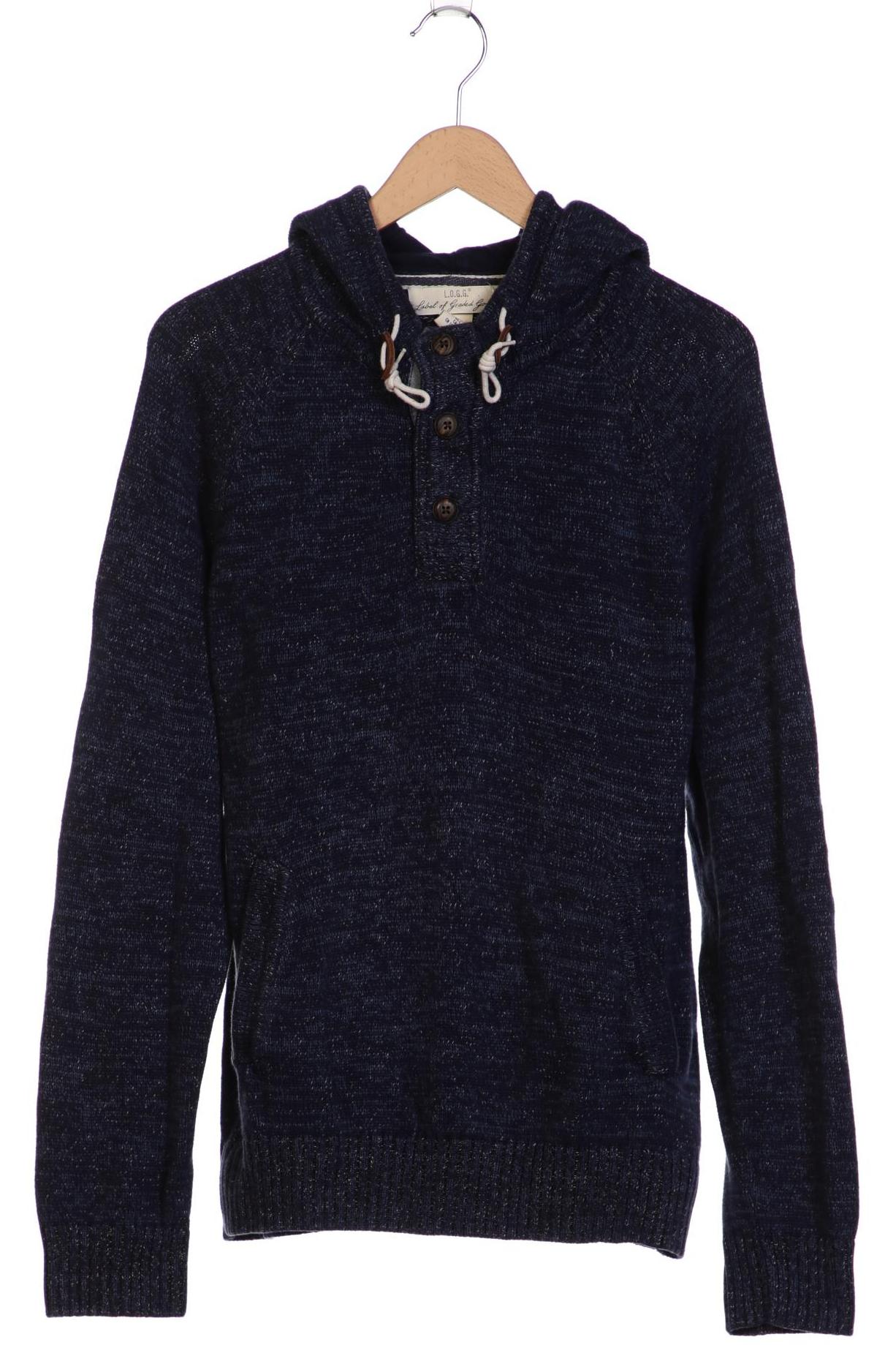 

H&M Herren Kapuzenpullover, marineblau, Gr. 52