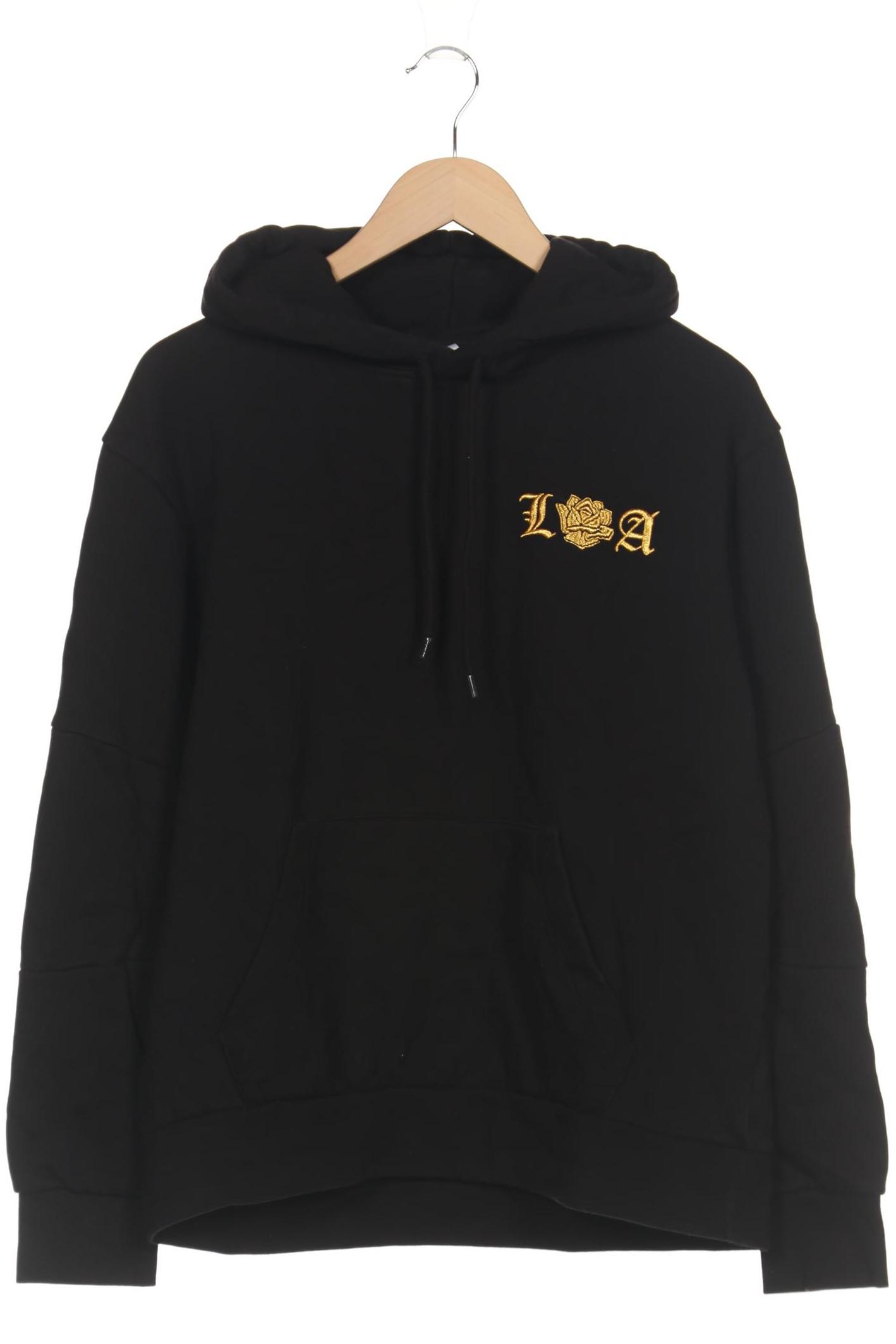

H&M Herren Kapuzenpullover, schwarz, Gr. 52