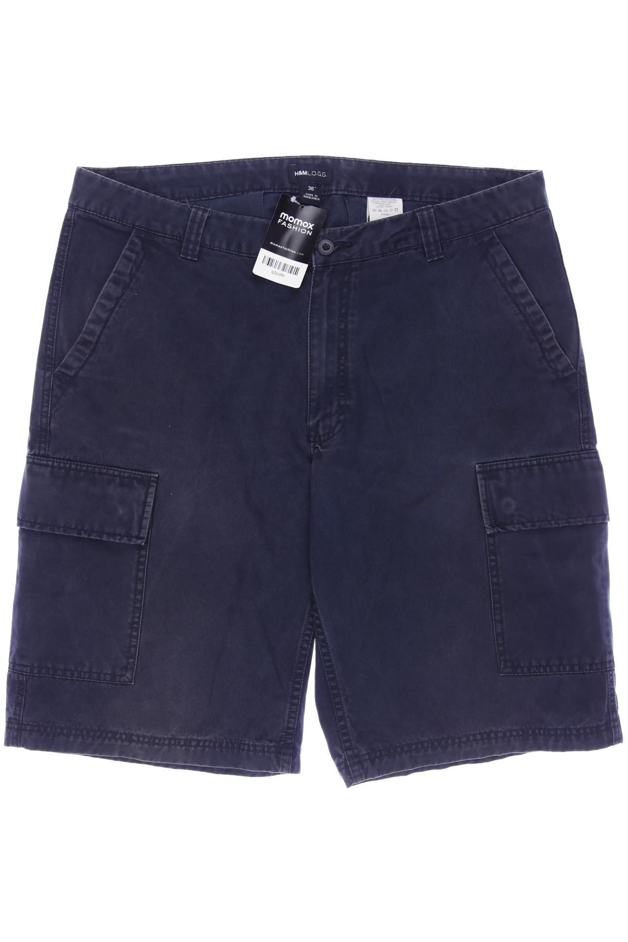 

H&M Herren Shorts, marineblau