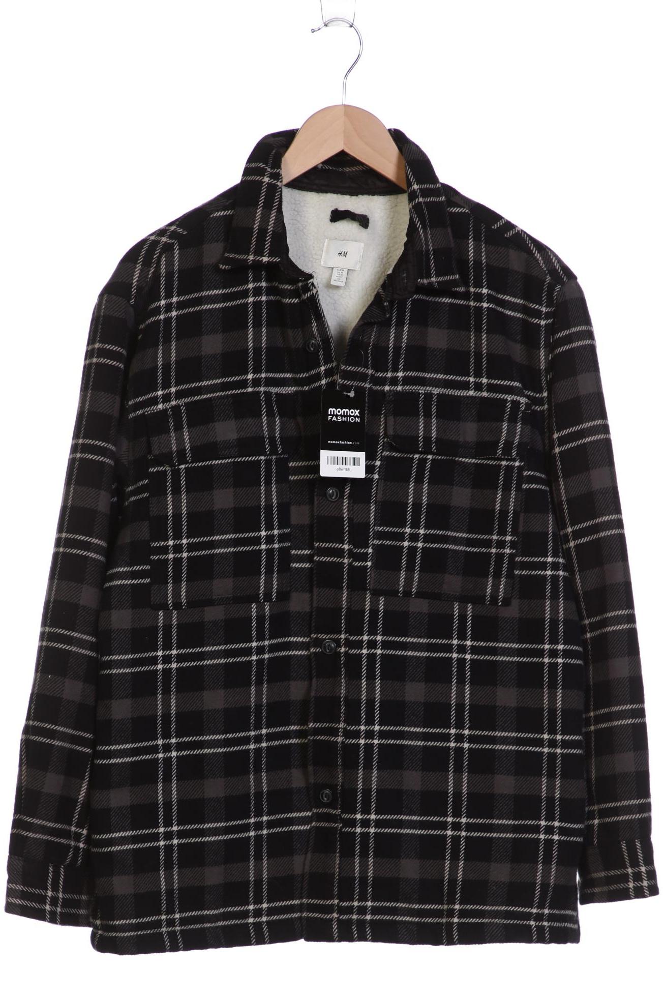 

H&M Herren Jacke, schwarz, Gr. 48