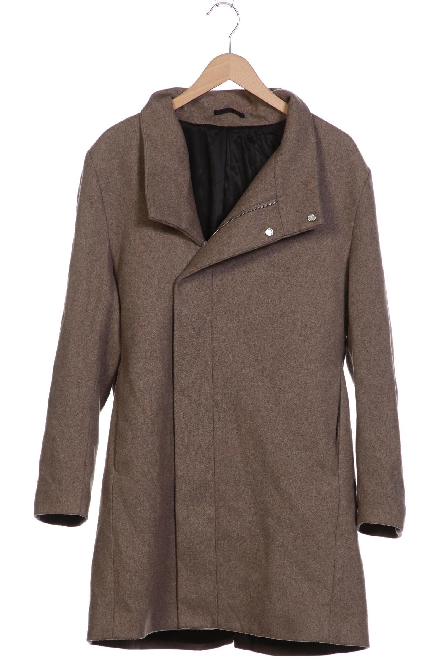 

H&M Herren Mantel, beige, Gr. 52