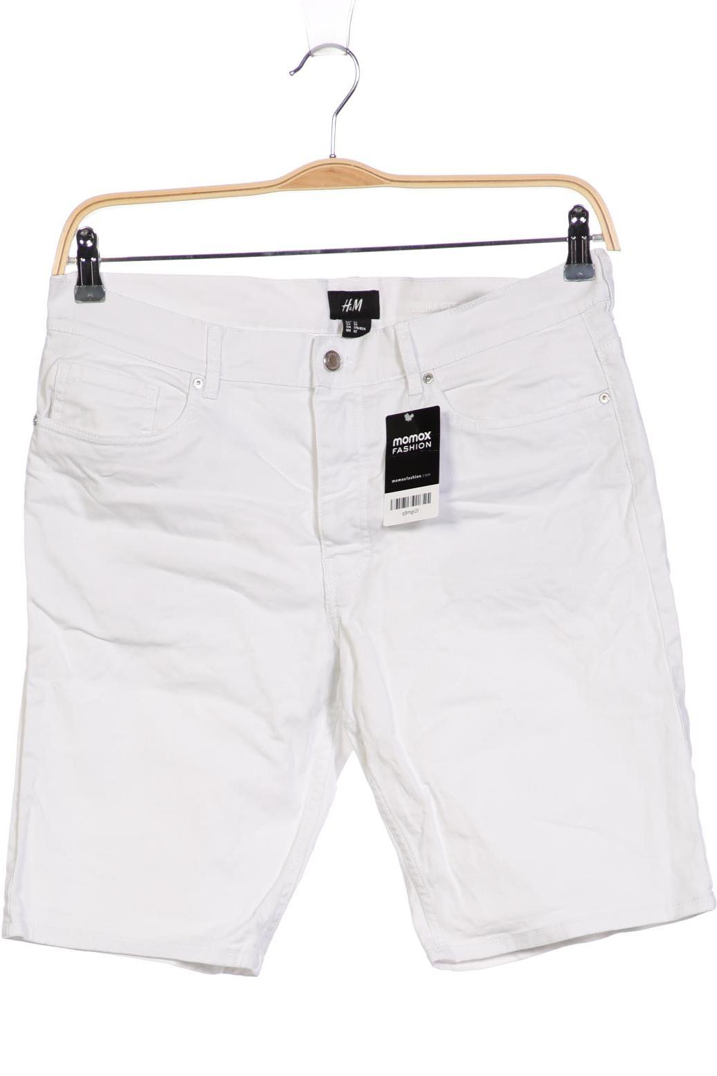 

H&M Herren Shorts, weiß, Gr. 50