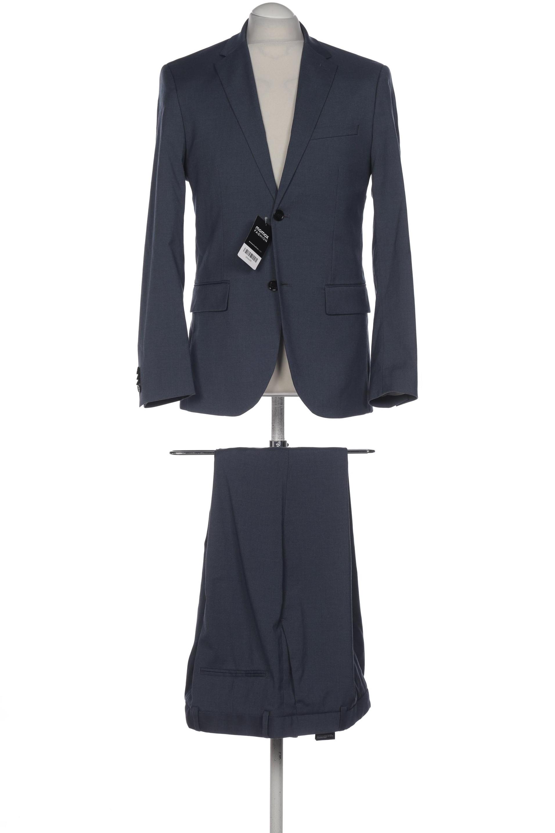 

H&M Herren Anzug, blau, Gr. 48