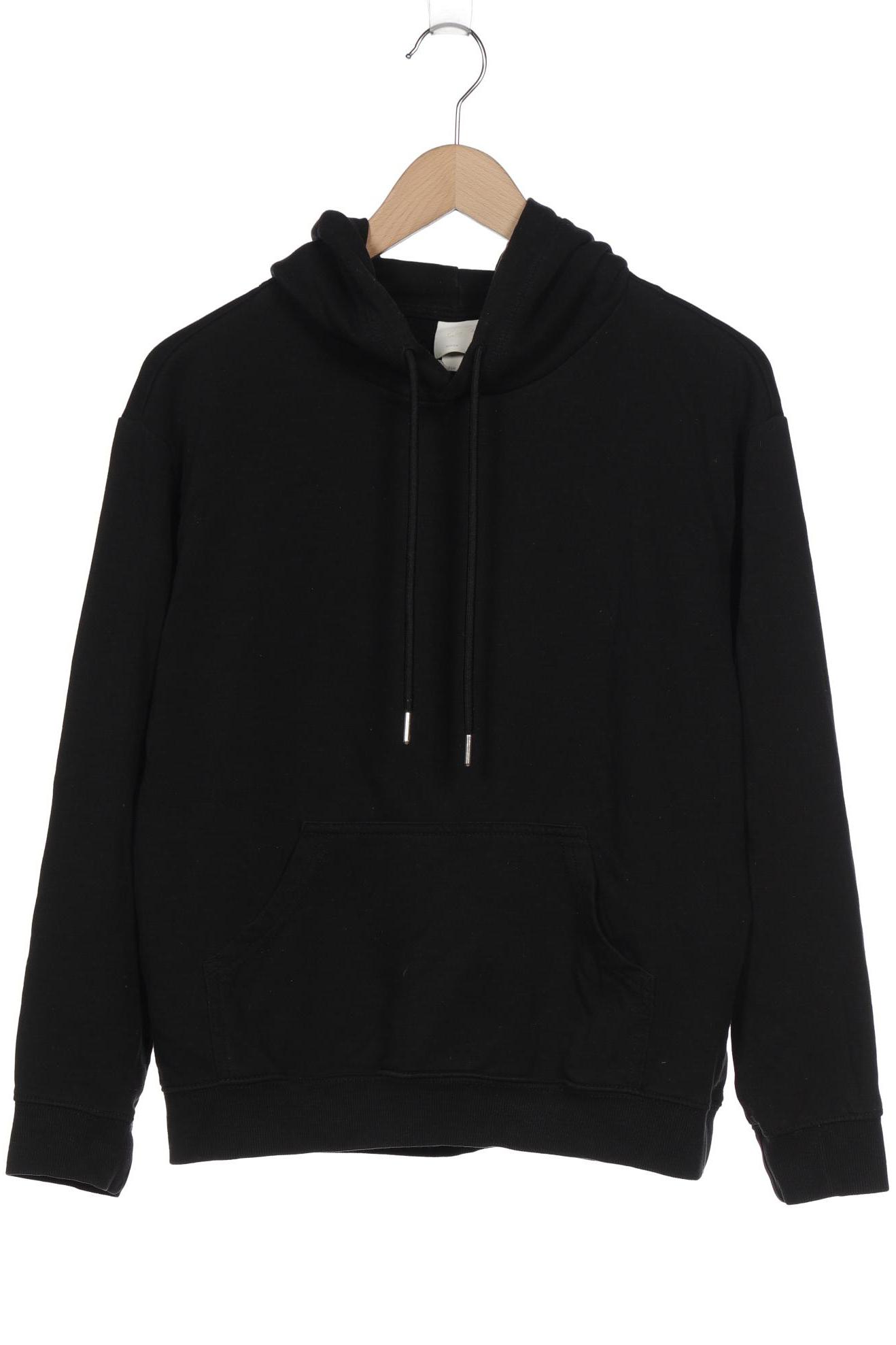 

H&M Herren Kapuzenpullover, schwarz, Gr. 44