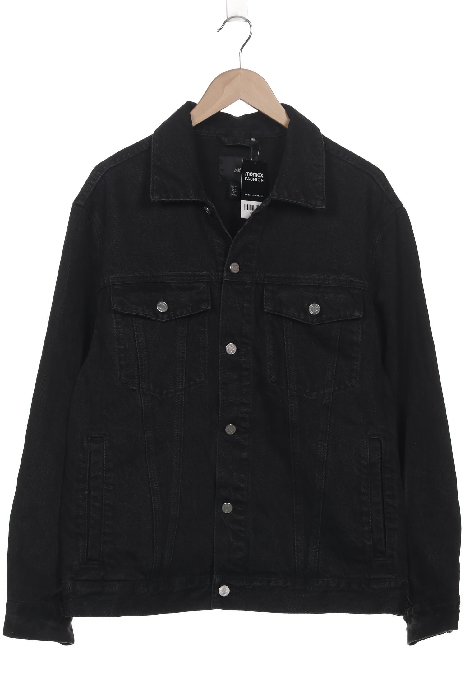 

H&M Herren Jacke, schwarz, Gr. 48
