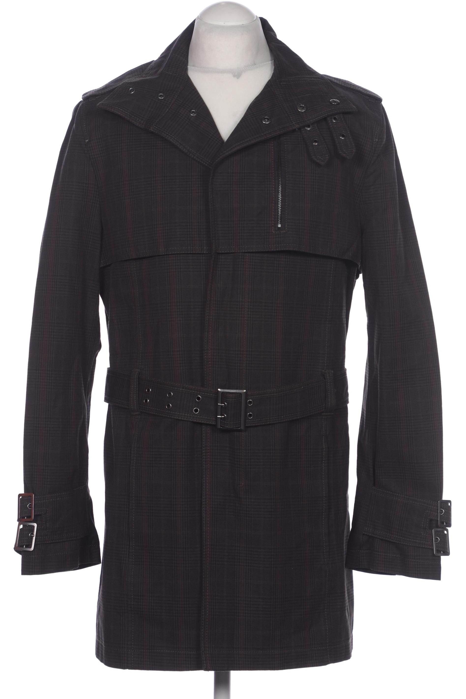 

H&M Herren Mantel, grau, Gr. 52