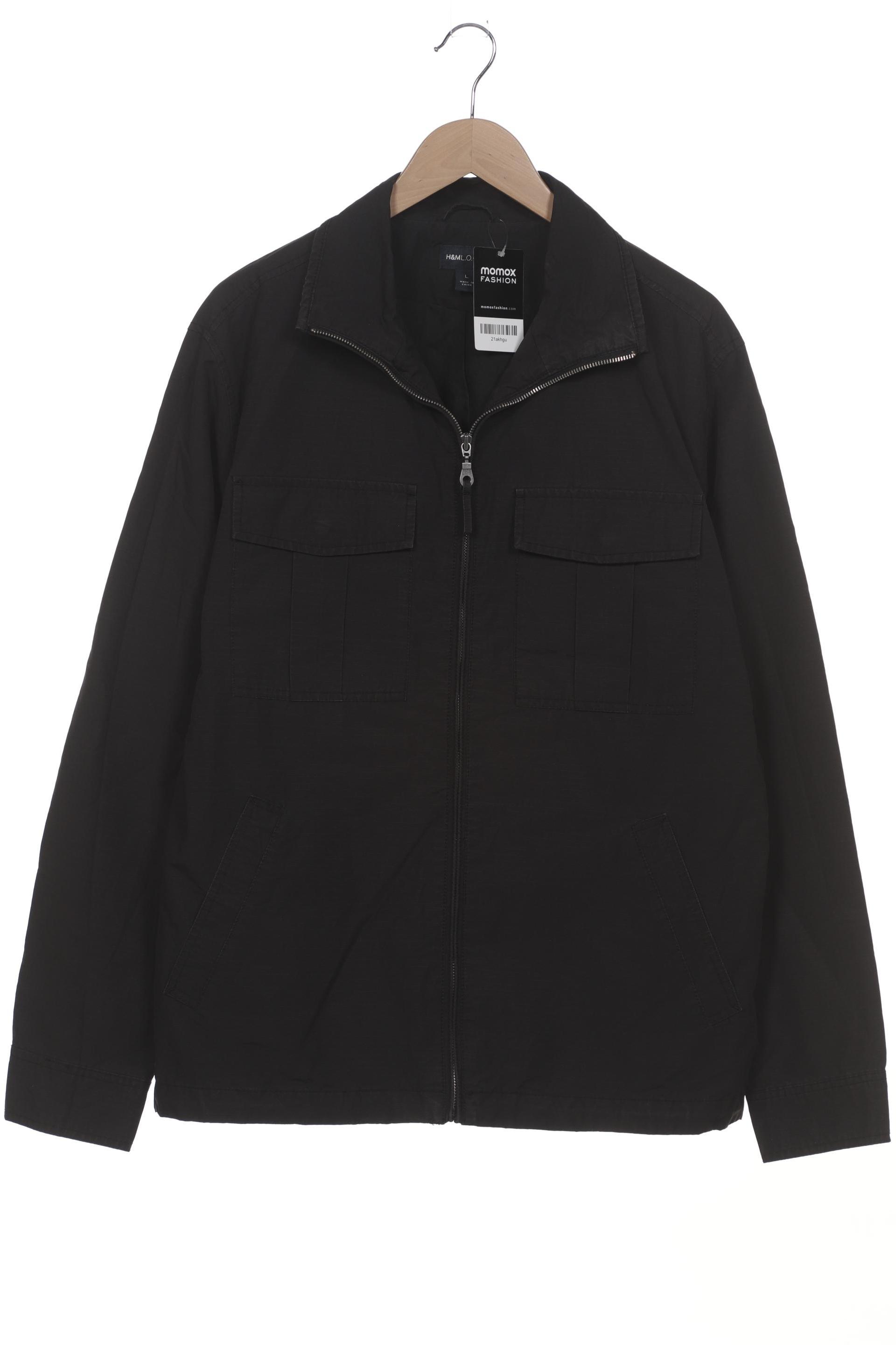 

H&M Herren Jacke, schwarz, Gr. 52