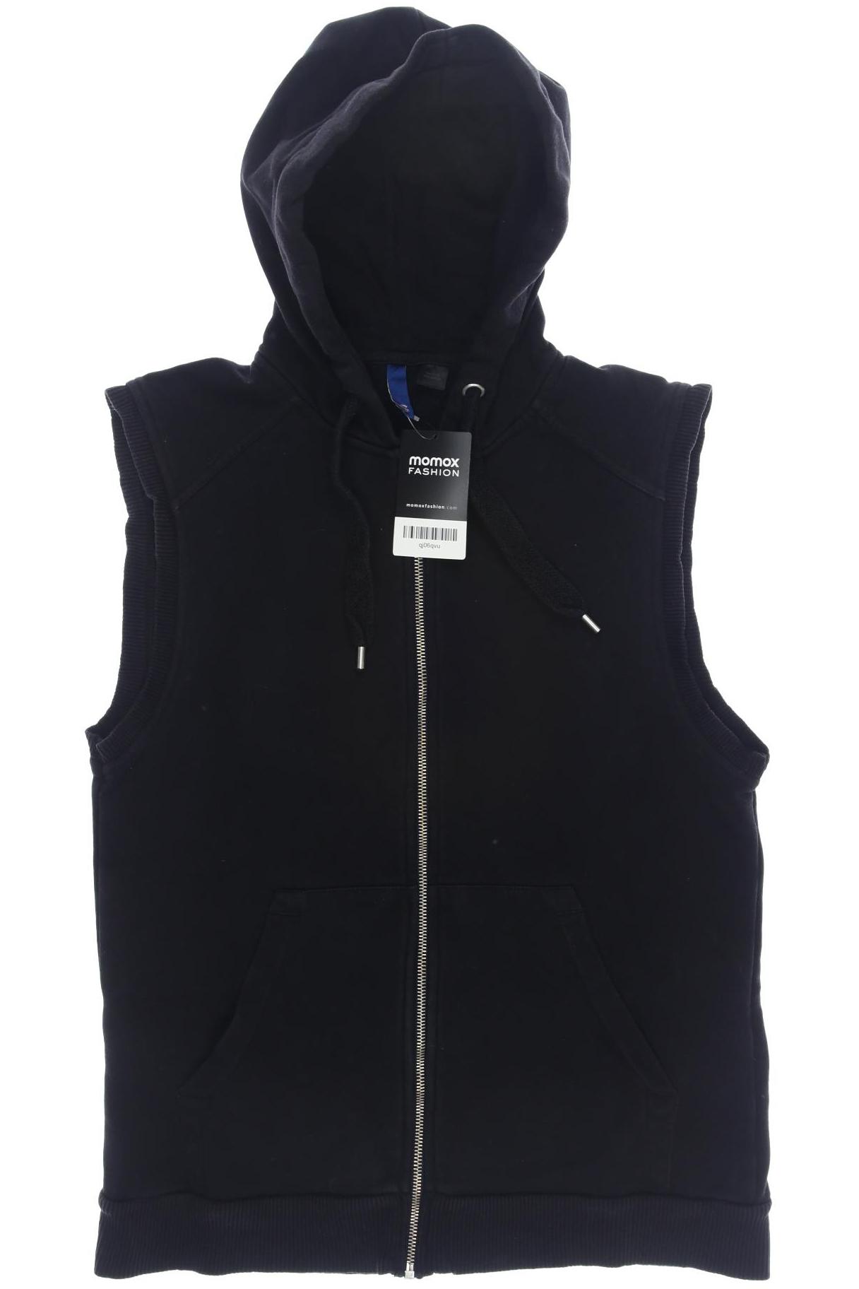 

H&M Herren Weste, schwarz, Gr. 46