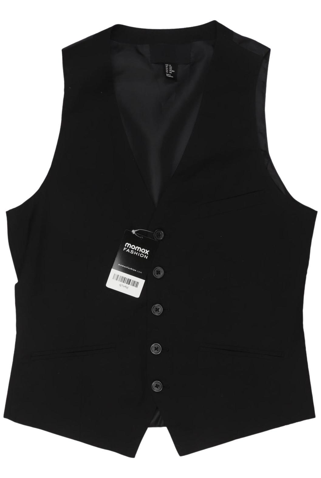 

H&M Herren Weste, schwarz, Gr. 44