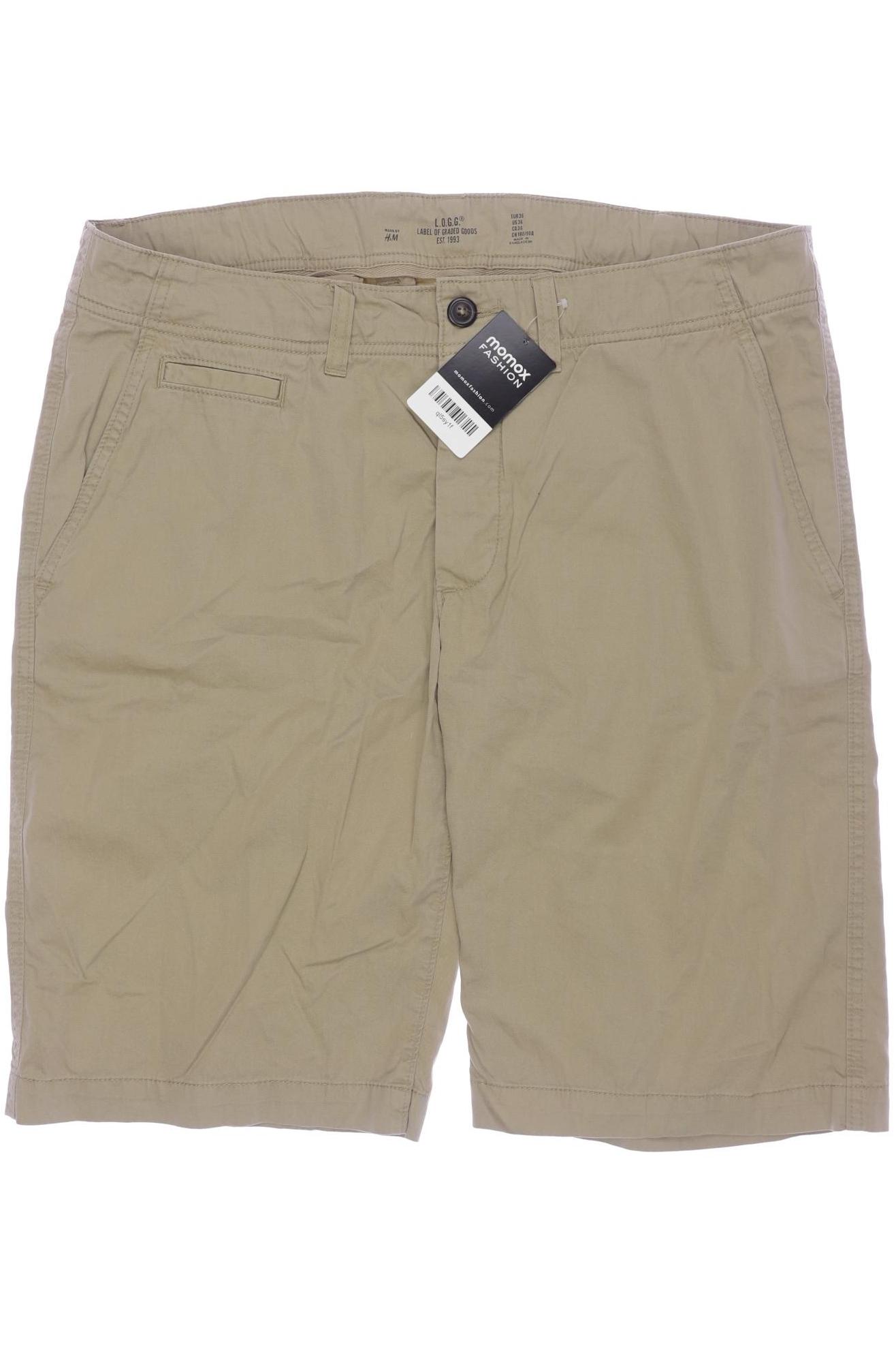 

H&M Herren Shorts, beige, Gr. 36