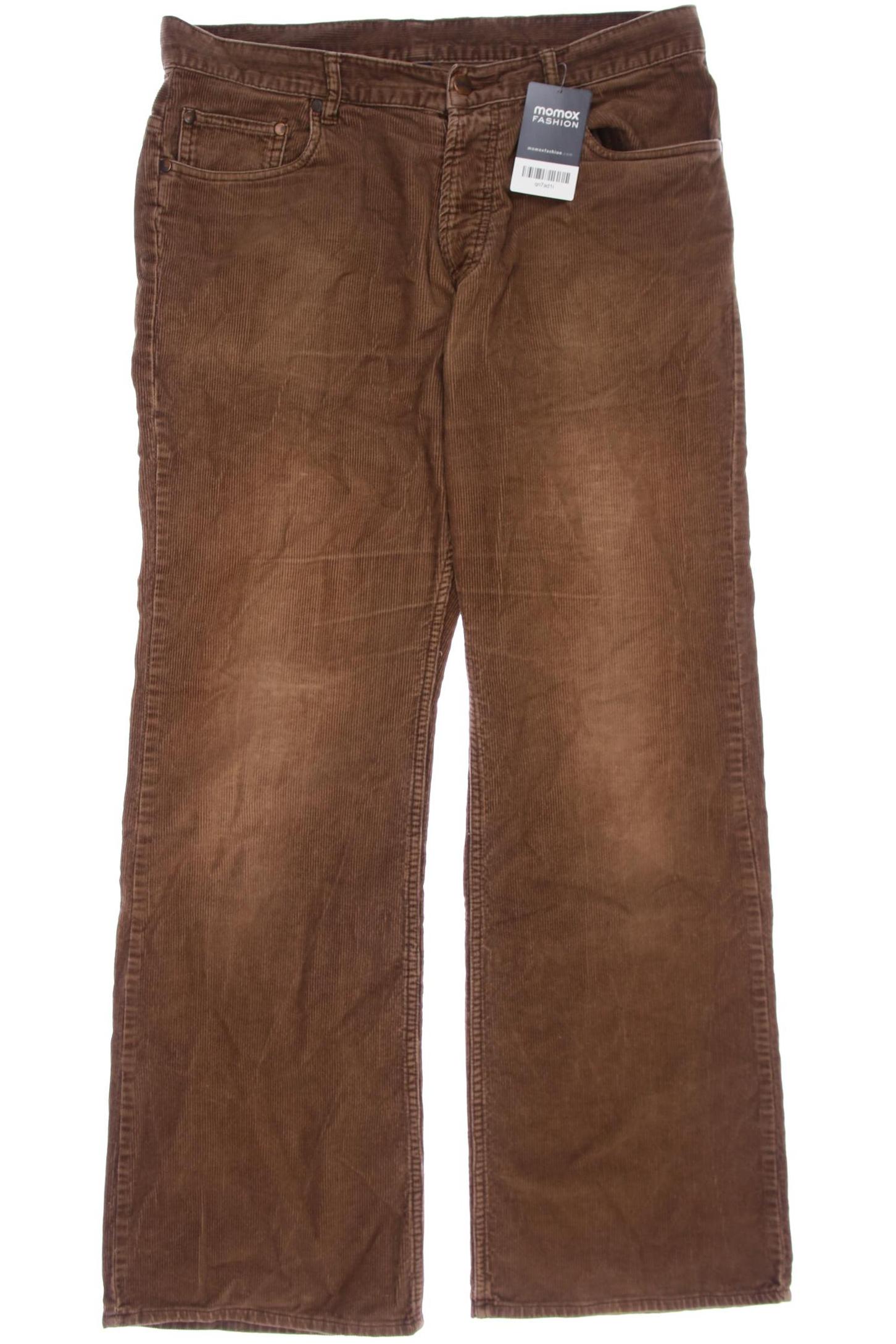 

H&M Herren Stoffhose, braun, Gr. 34