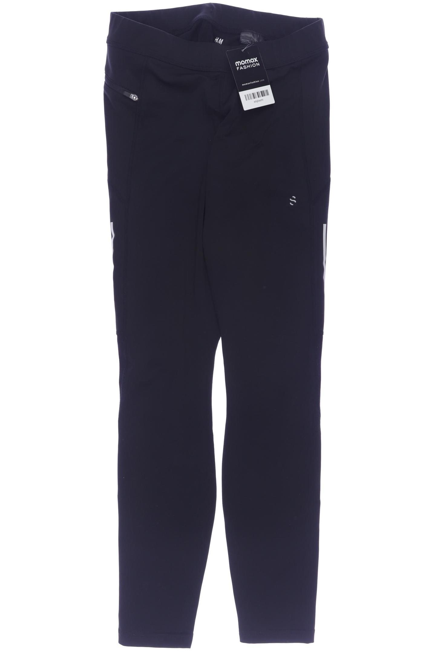 

H&M Herren Stoffhose, schwarz, Gr. 0