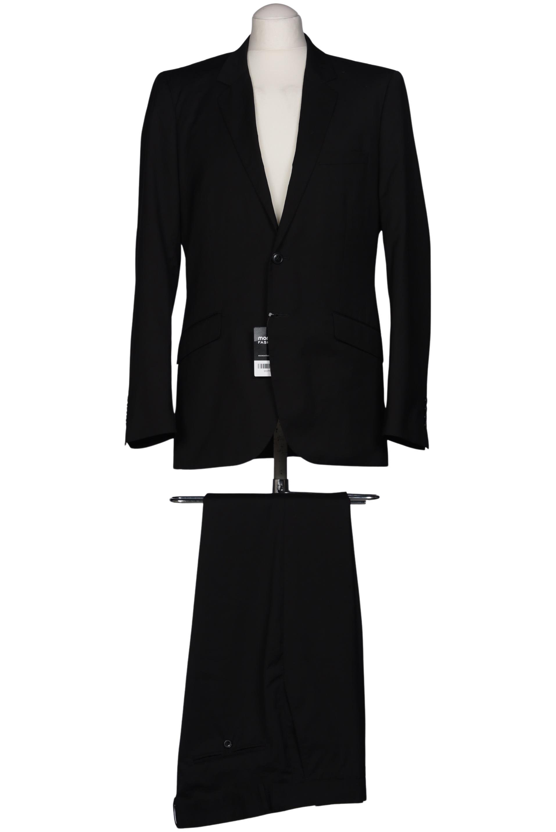 

H&M Herren Anzug, schwarz, Gr. 52