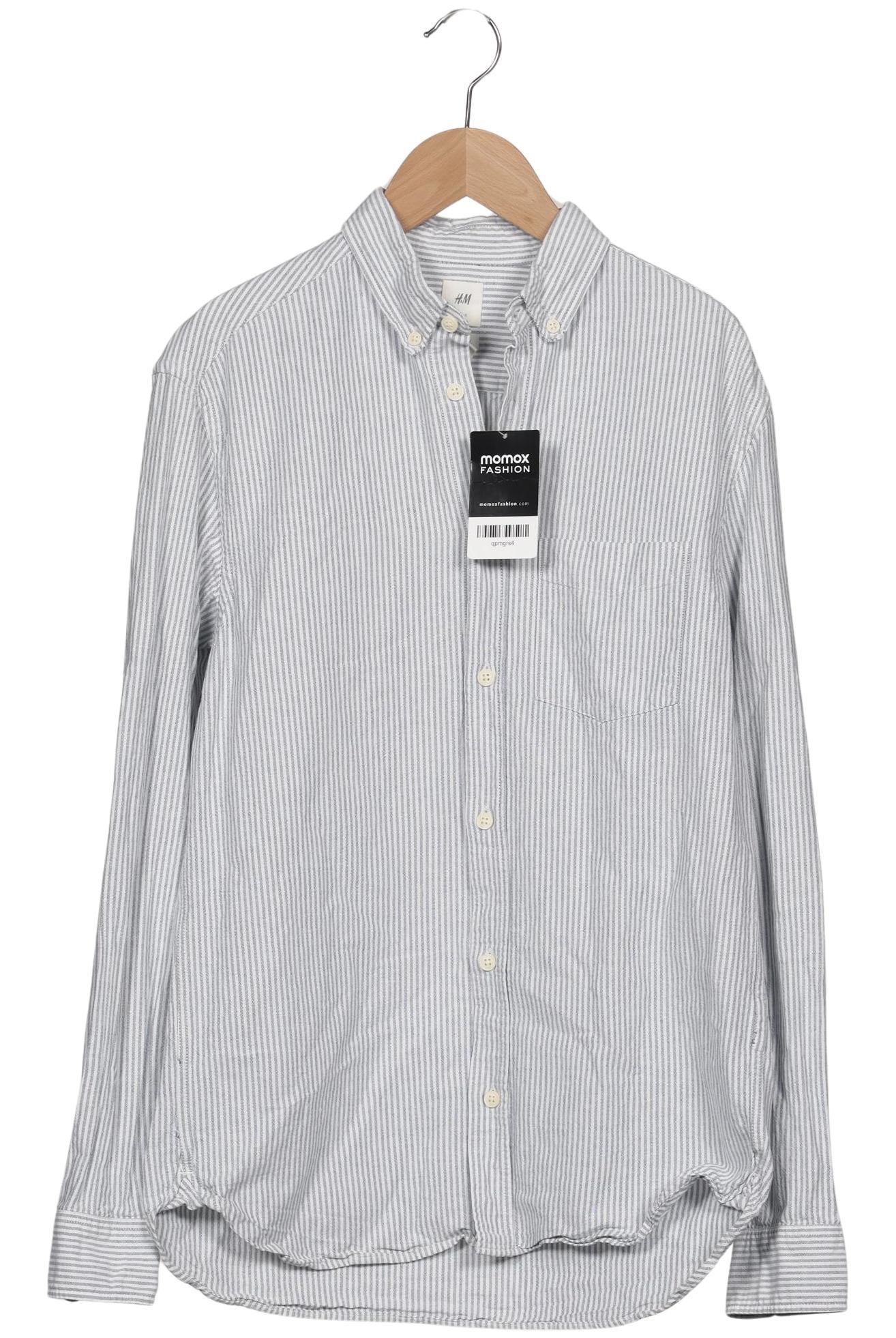 

H&M Herren Hemd, mehrfarbig, Gr. 46