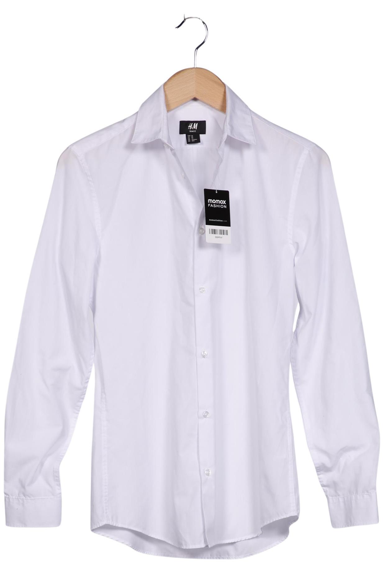 Thumbnail - H&amp;M Herren Hemd, weiß, Gr. 44