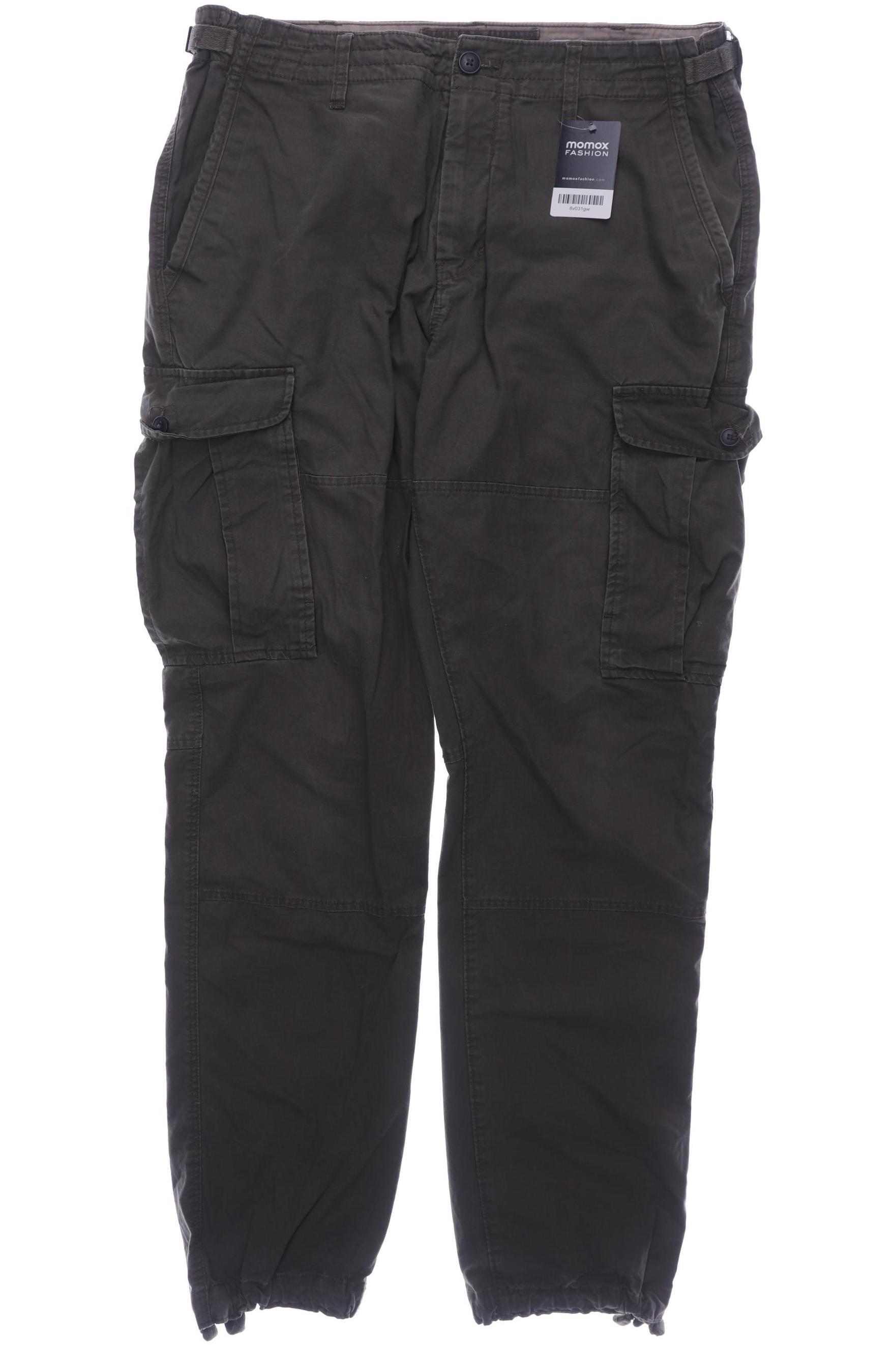 

H&M Herren Stoffhose, grün