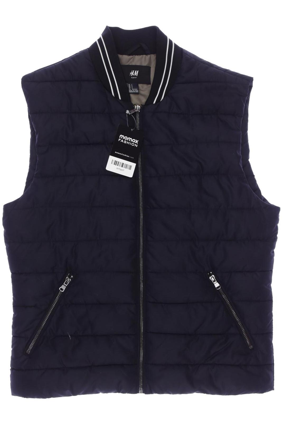 

H&M Herren Weste, schwarz, Gr. 46